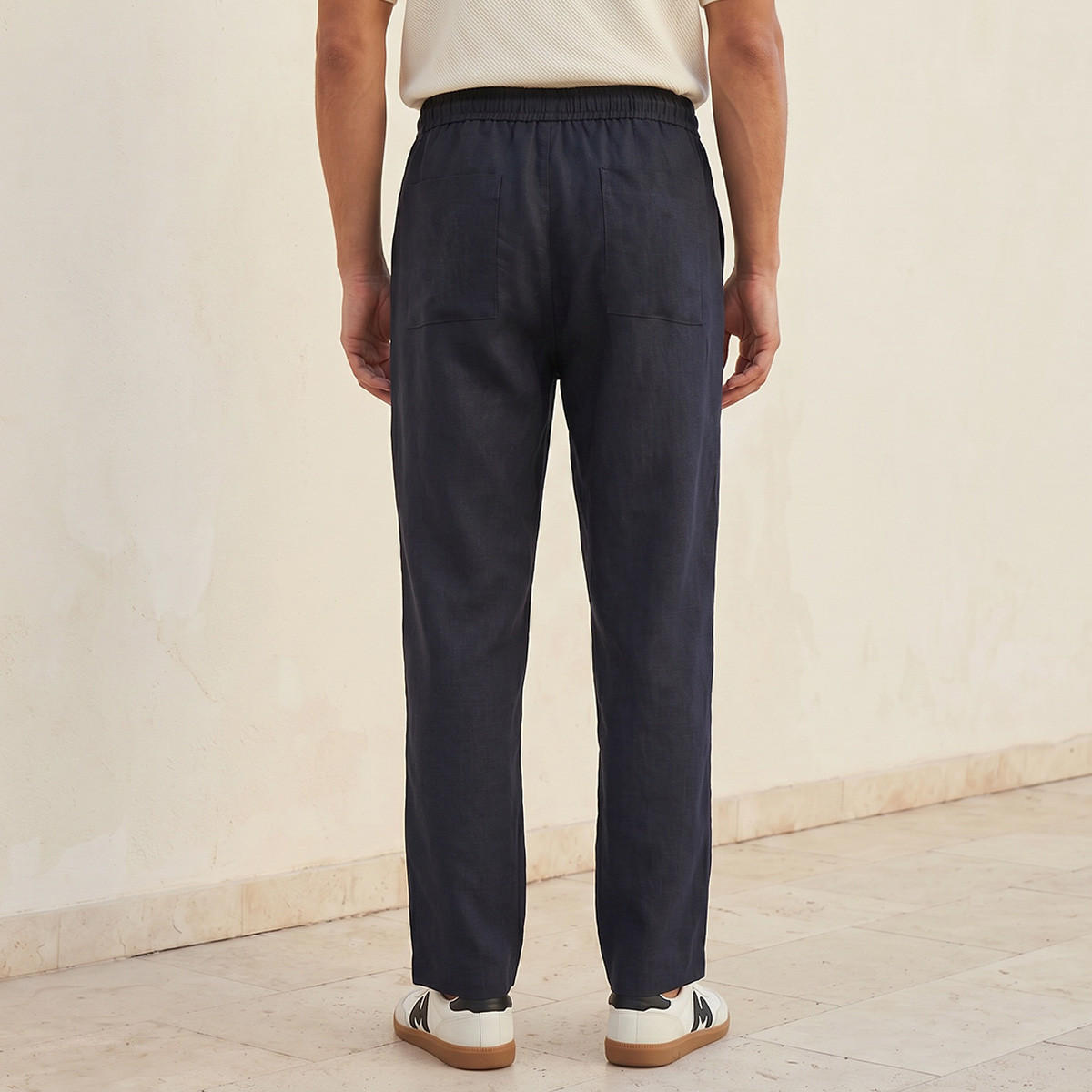 Splash Smart Regular Fit Trousers-men-clothing-bottoms-trousersandchinos-trousers-image-4