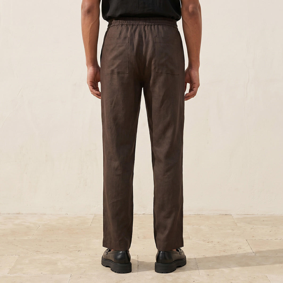 Splash Smart Regular Fit Trousers-men-clothing-bottoms-trousersandchinos-trousers-image-4