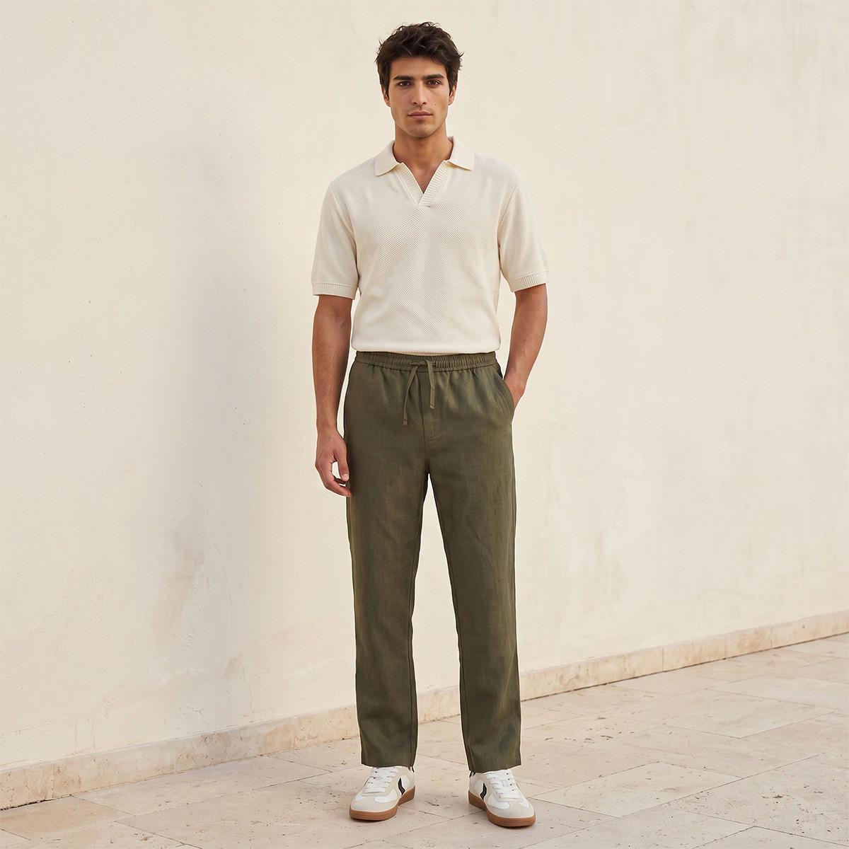 Splash Smart Regular Fit Trousers-men-clothing-bottoms-trousersandchinos-trousers-image-3
