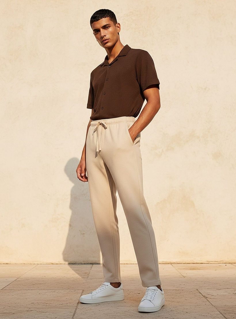Splash Smart Regular Fit Trousers-men-clothing-trousersandchinos-trousers-image-3