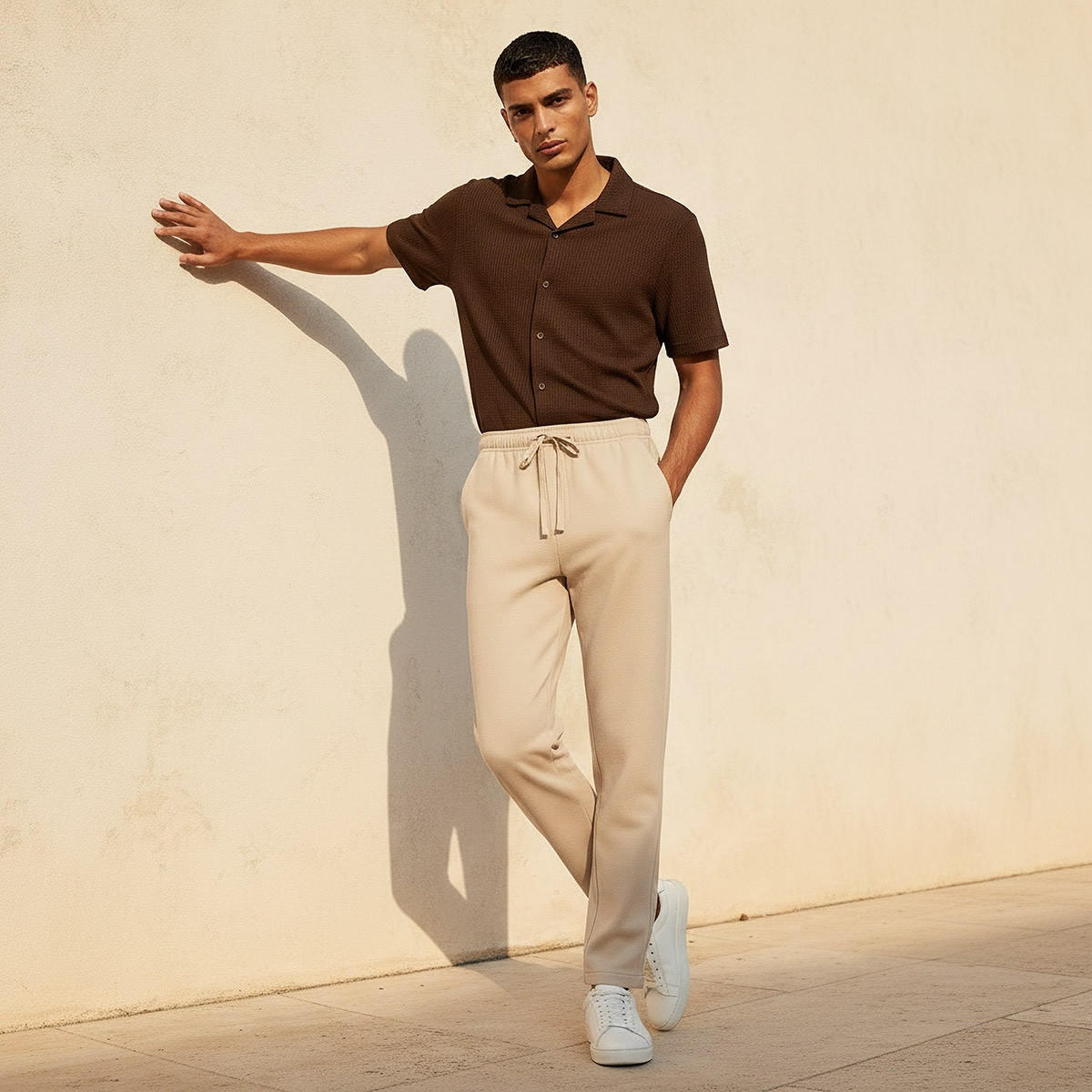 Splash Smart Regular Fit Trousers-men-clothing-trousersandchinos-trousers-image-5