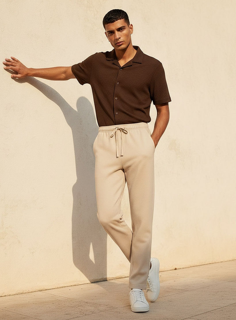 Splash Smart Regular Fit Trousers-men-clothing-trousersandchinos-trousers-image-5