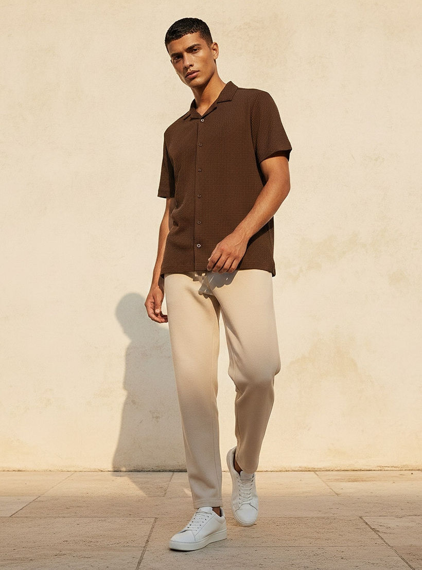 Splash Smart Regular Fit Trousers-men-clothing-trousersandchinos-trousers-image-6