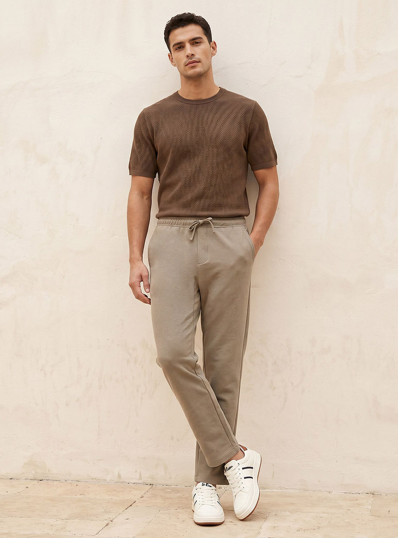 Splash Smart Regular Fit Trousers-men-clothing-trousersandchinos-trousers-image-3