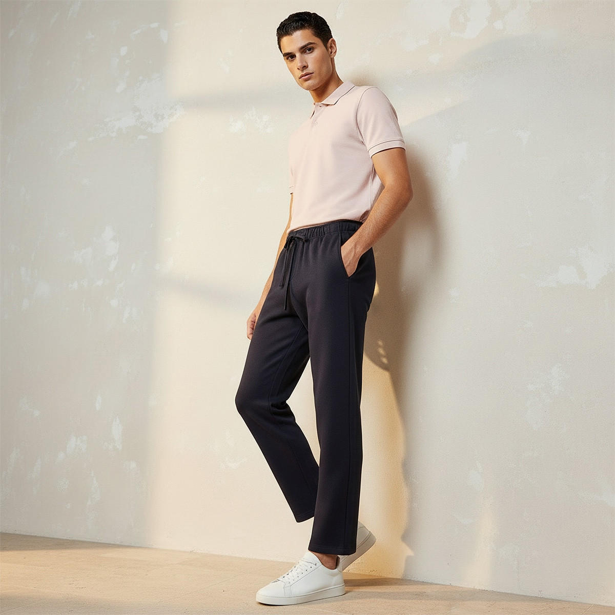 Splash Smart Regular Fit Trousers-men-clothing-trousersandchinos-trousers-image-3