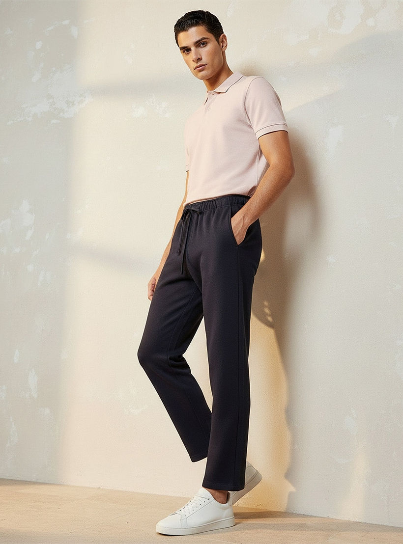 Splash Smart Regular Fit Trousers-men-clothing-trousersandchinos-trousers-image-3