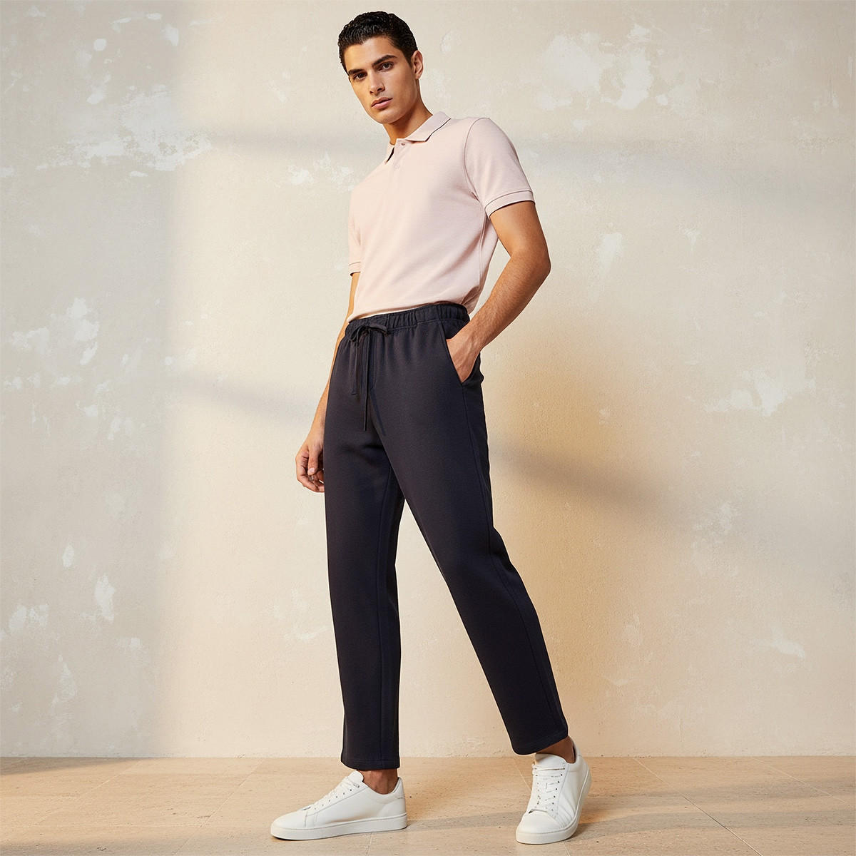 Splash Smart Regular Fit Trousers-men-clothing-trousersandchinos-trousers-image-5