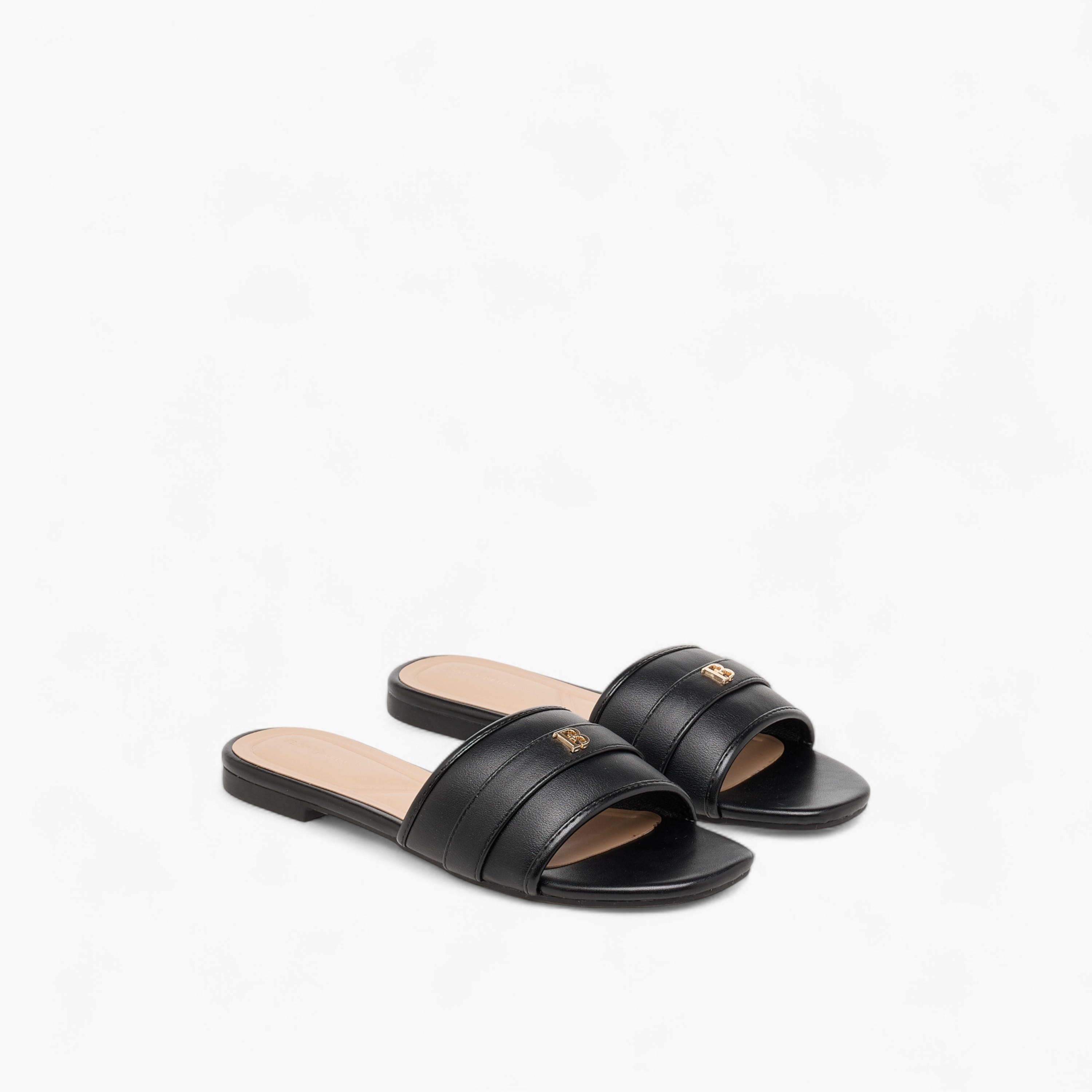 Flora Bella Logo Accent Slip-On Flat Sandals-women-shoes-flats-sandals-image-1