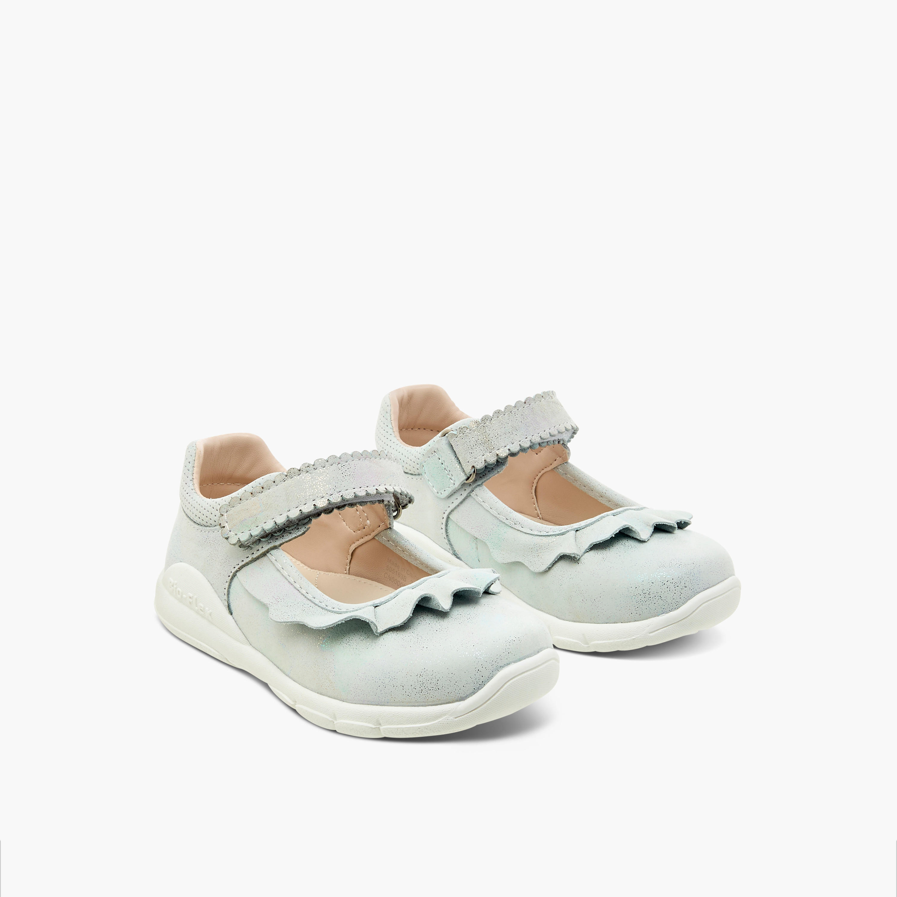 حذاء ماري جين بارز الملمس بشريط إغلاق لاصق من جونيورز-girls-shoes-maryjanes-image-7