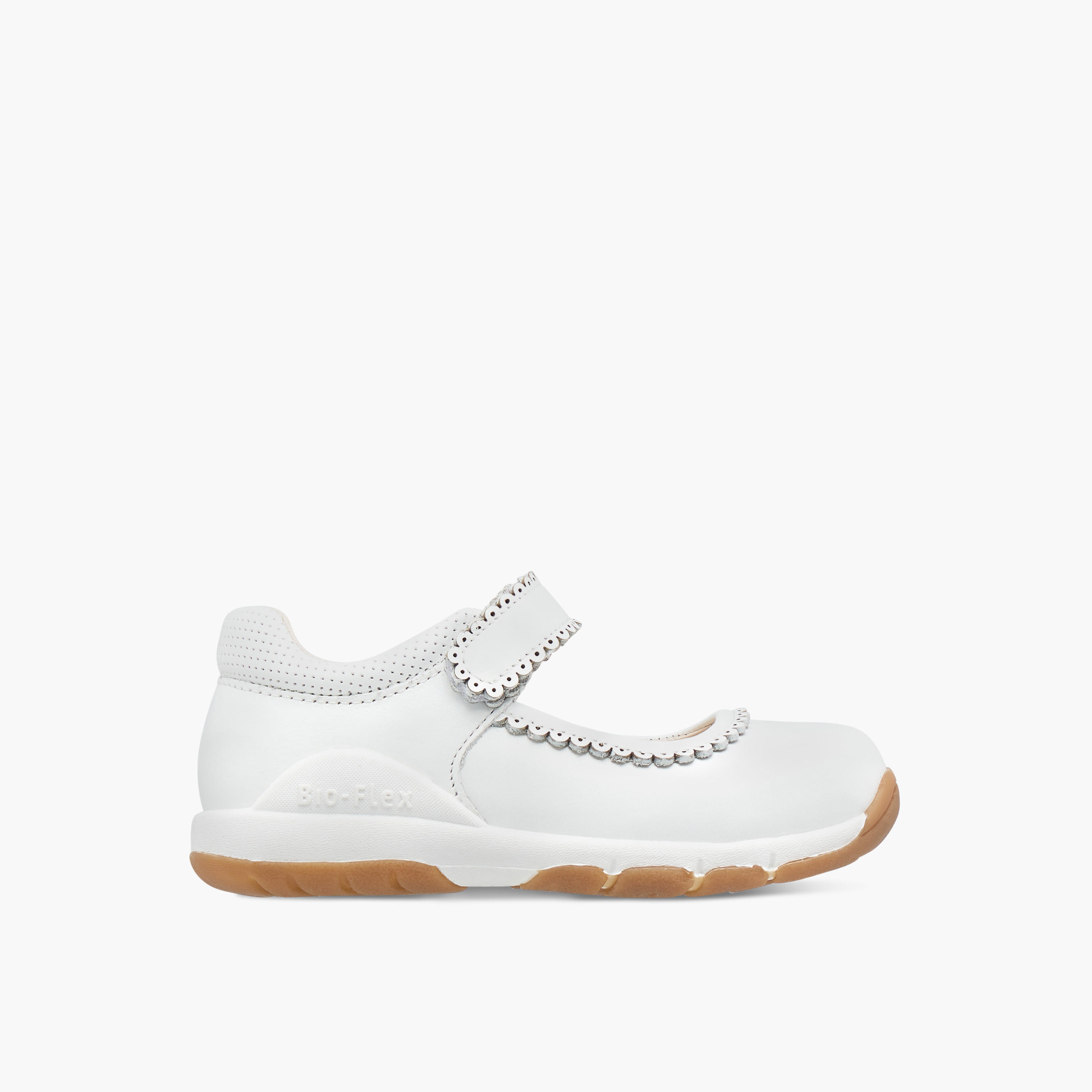Barefeet Textured Mary Jane Shoes with Hook and Loop Closure-girls-shoes-maryjanes-image-3
