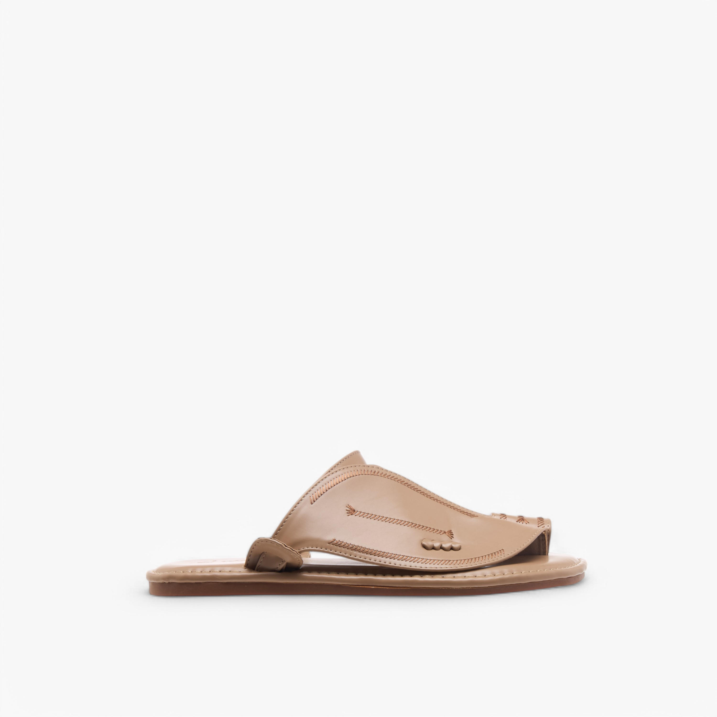 صندل عربي سهل الارتداء بارز الملمس من الواحة-men-shoes-sandals-image-6