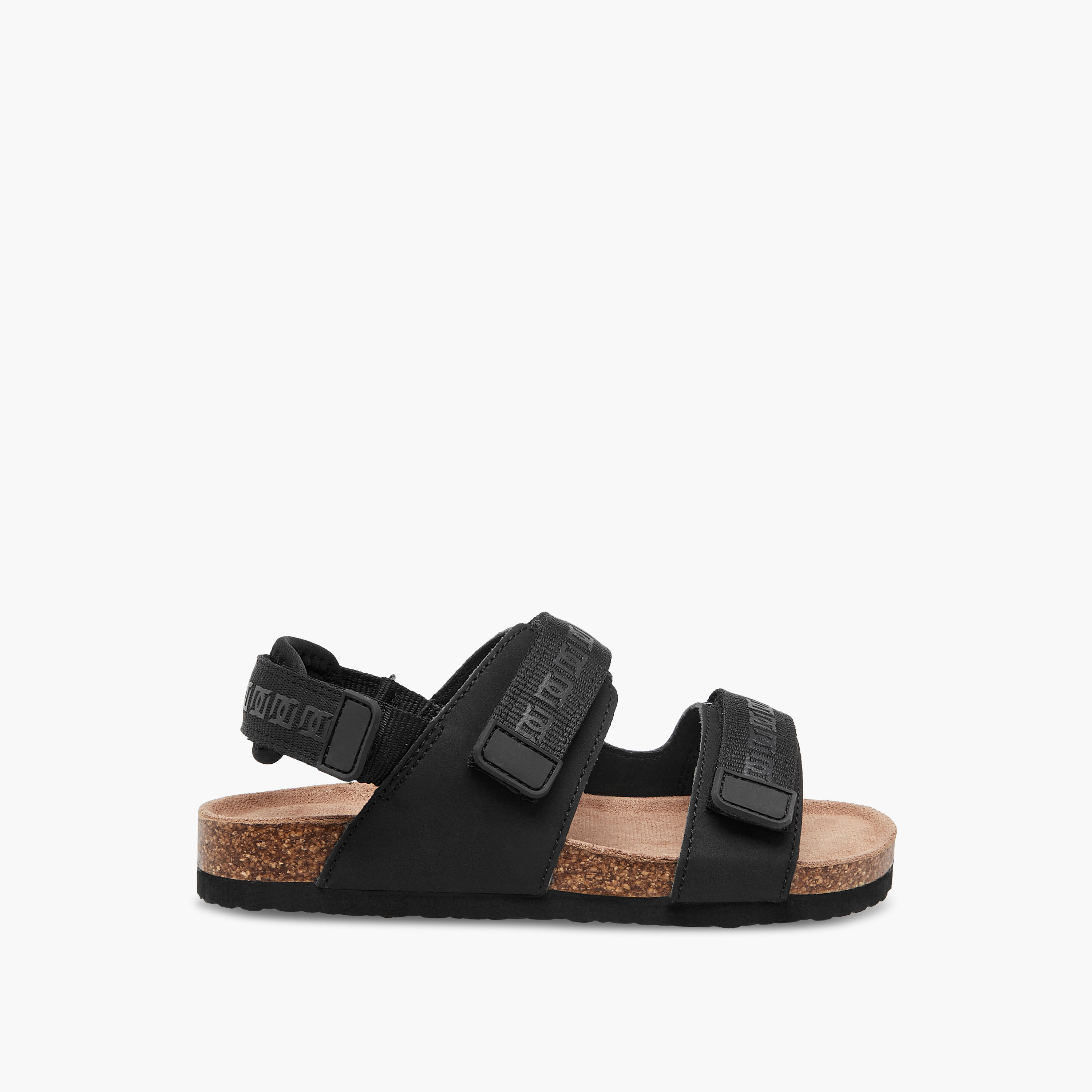 صندل بملمس مونوجرام بارز وشريط إغلاق لاصق من مستر دوتشيني-boys-shoes-sandals-image-3