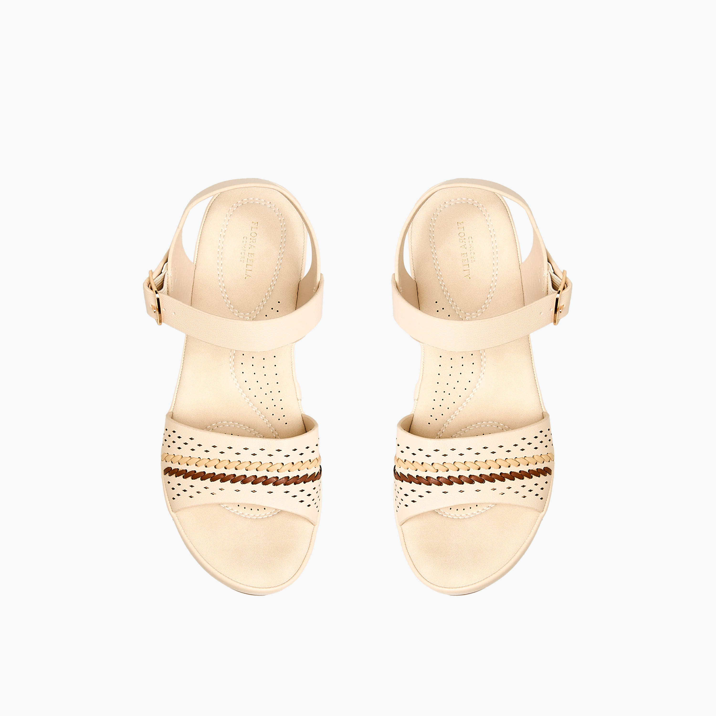 Flora Bella Women Cutout Accent Wedge Heel Sandals-women-shoes-sandals-heeled-image-1