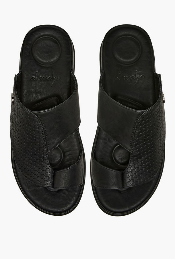 صندل عربي بارز الملمس للرجال من الواحة-men-shoes-image-1