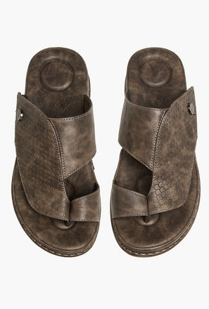 صندل عربي بارز الملمس للرجال من الواحة-men-shoes-image-1