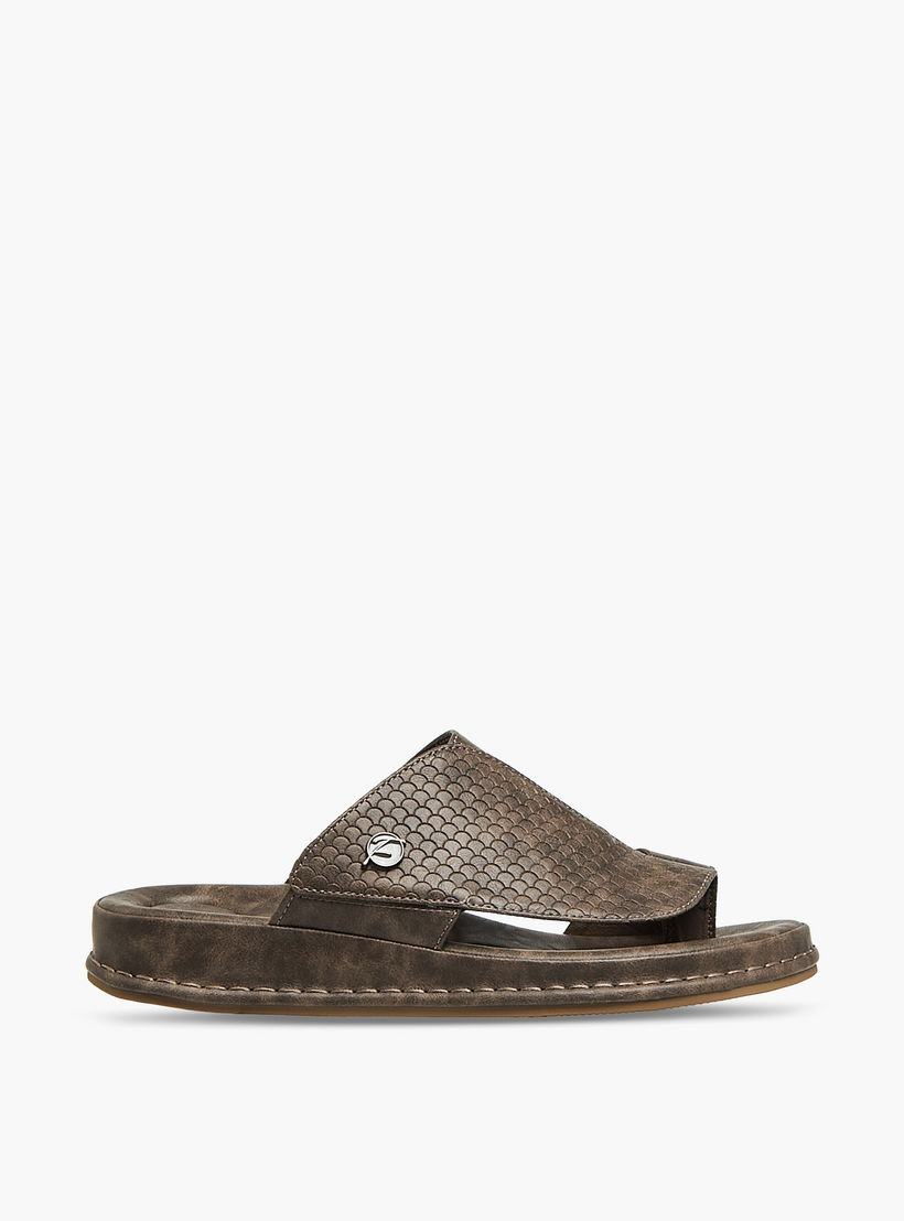 Al Waha Men Textured Arabic Sandals-men-shoes-sandals-image-3