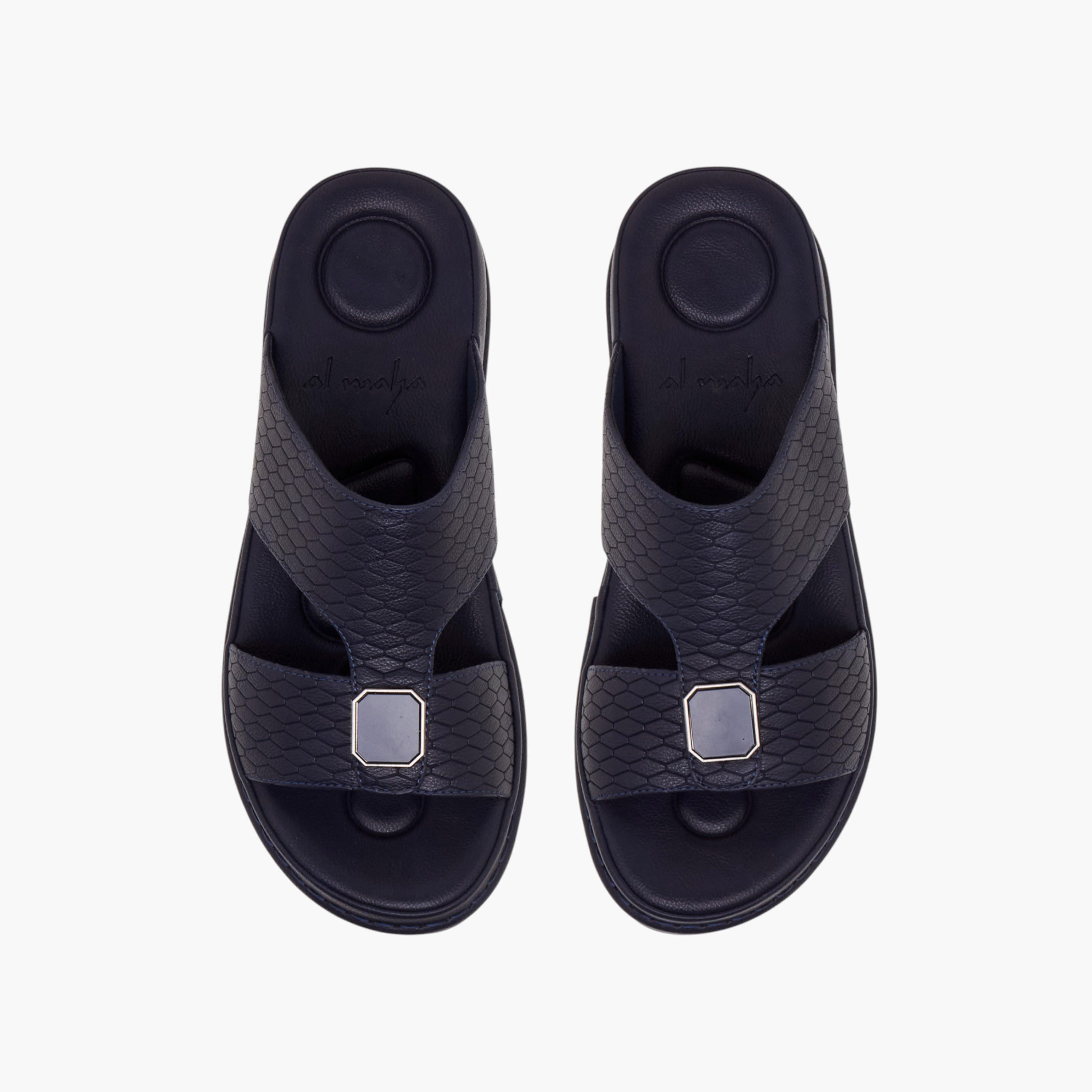 Al Waha Men Slip-On Arabic Sandals-men-shoes-sandals-image-1
