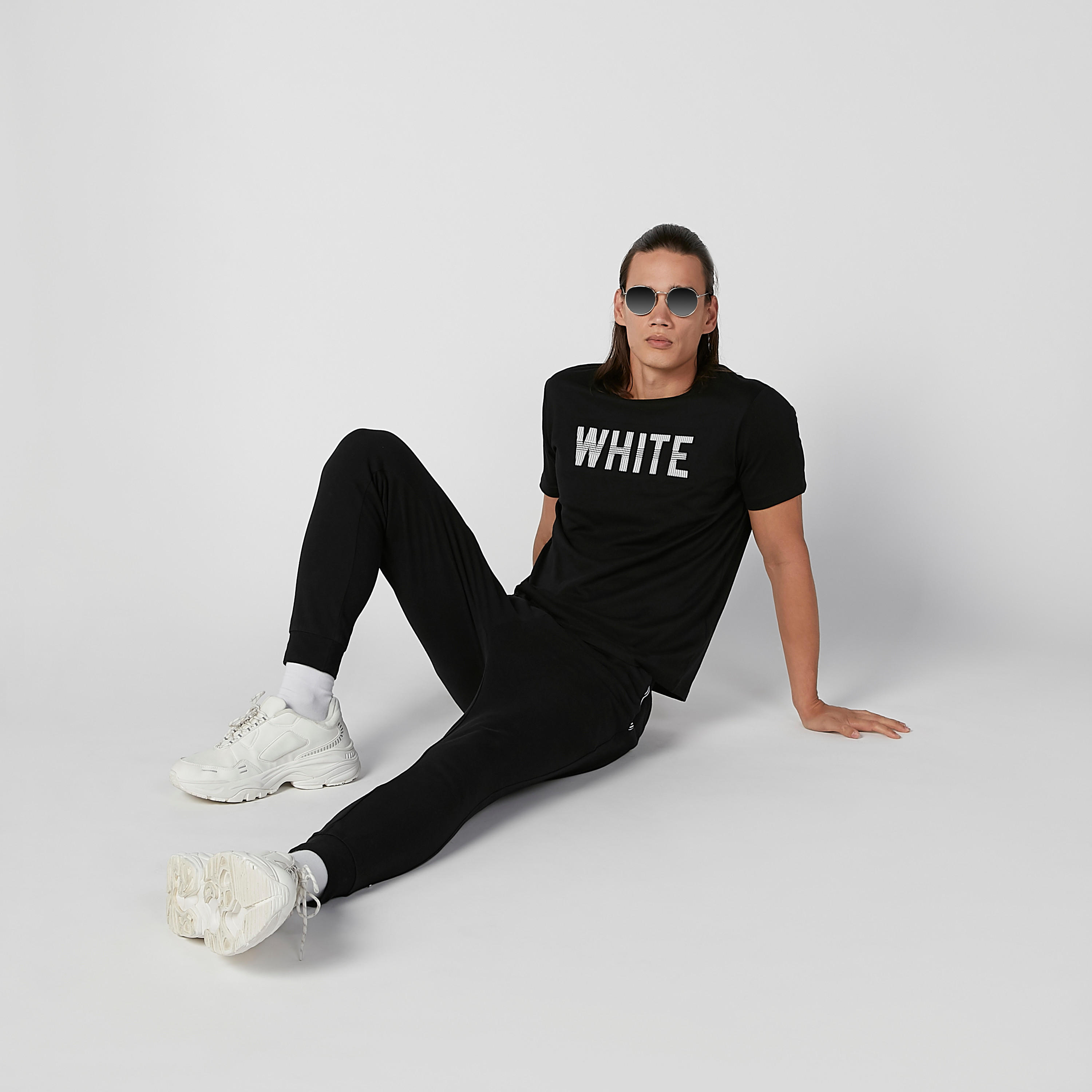 Bossini Printed T-shirt with Round Neck and Short Sleeves-men-clothing-tshirtsandpolos-tshirts-image-2