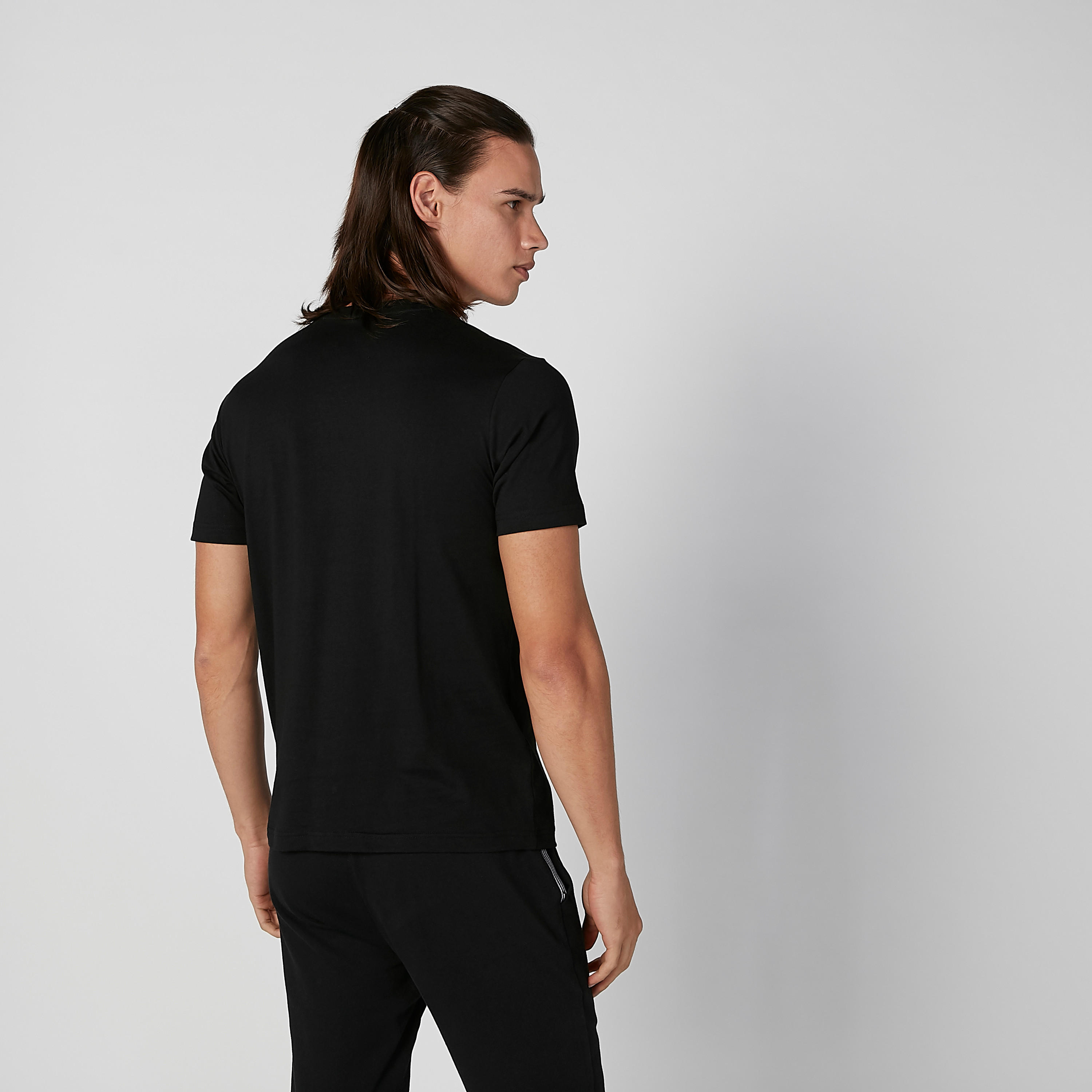 Bossini Printed T-shirt with Round Neck and Short Sleeves-men-clothing-tshirtsandpolos-tshirts-image-3