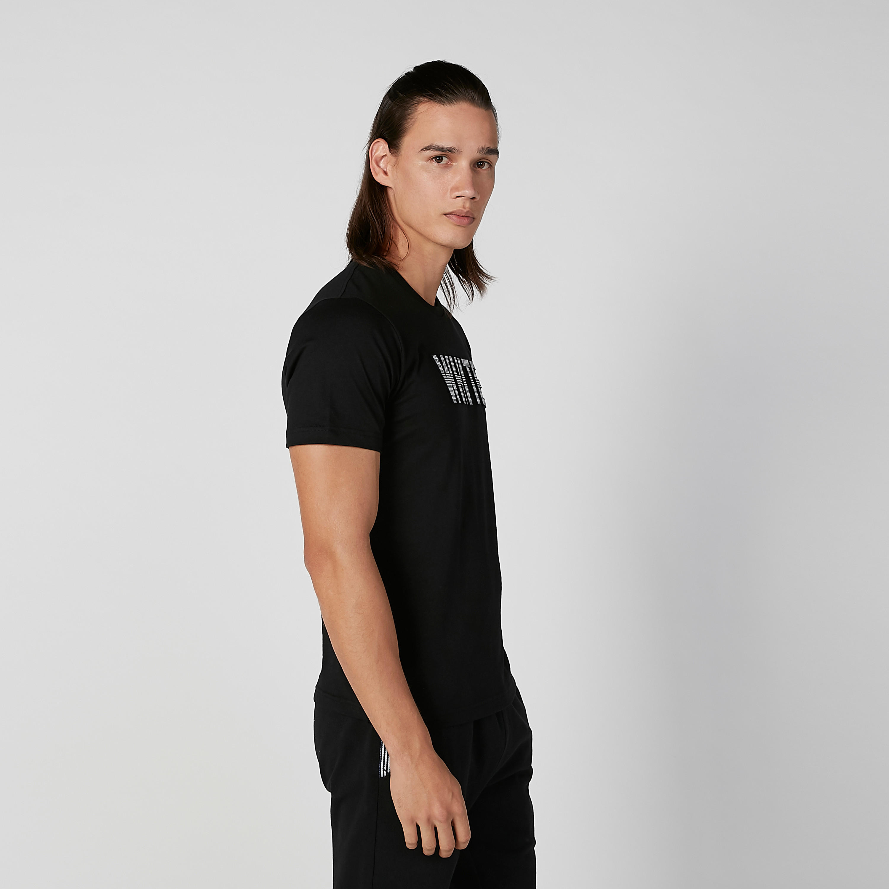 Bossini Printed T-shirt with Round Neck and Short Sleeves-men-clothing-tshirtsandpolos-tshirts-image-4