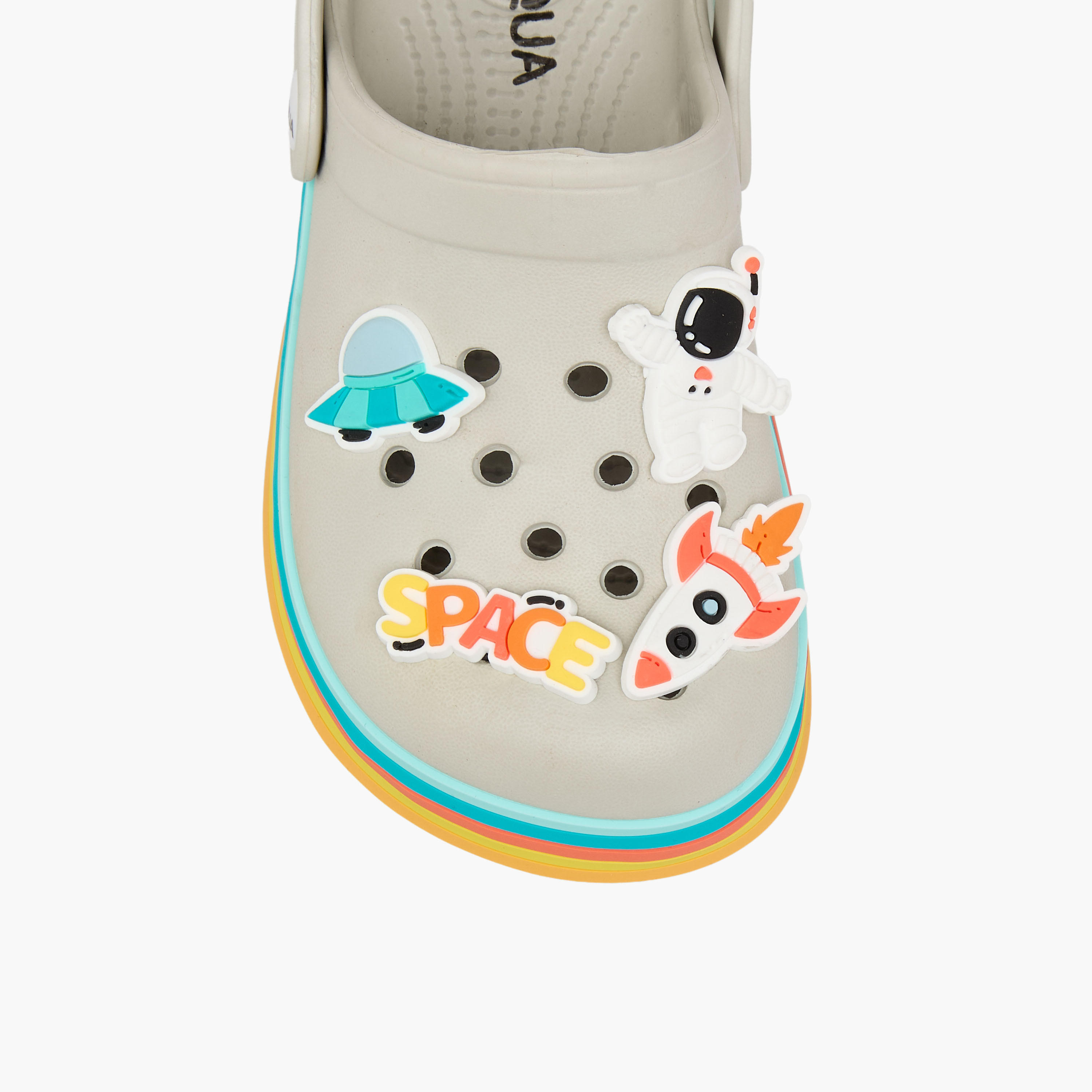 Aqua Boys Space Accent Light-Up Clogs-boys-shoes-sandals-image-4