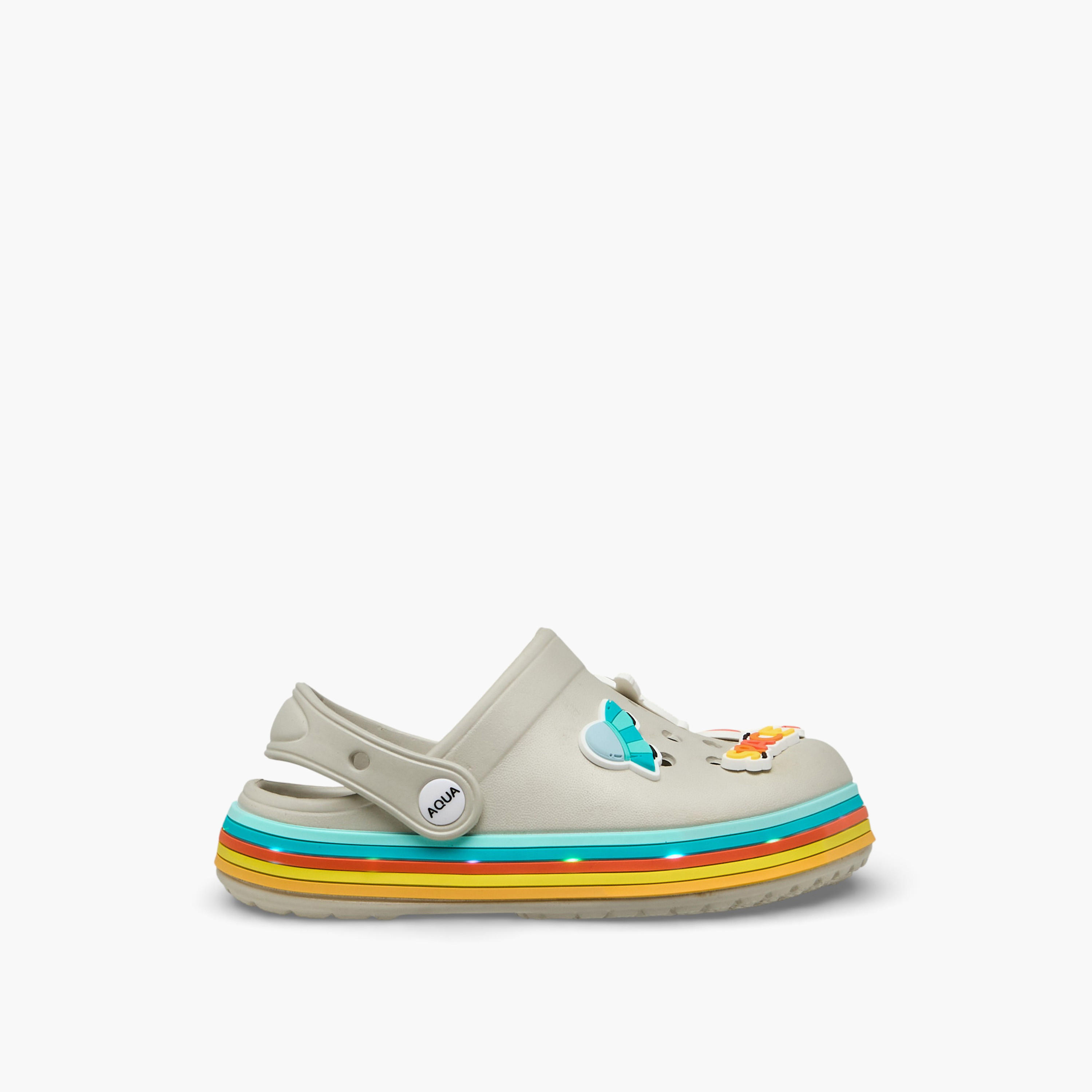 Aqua Boys Space Accent Light-Up Clogs-boys-shoes-sandals-image-6