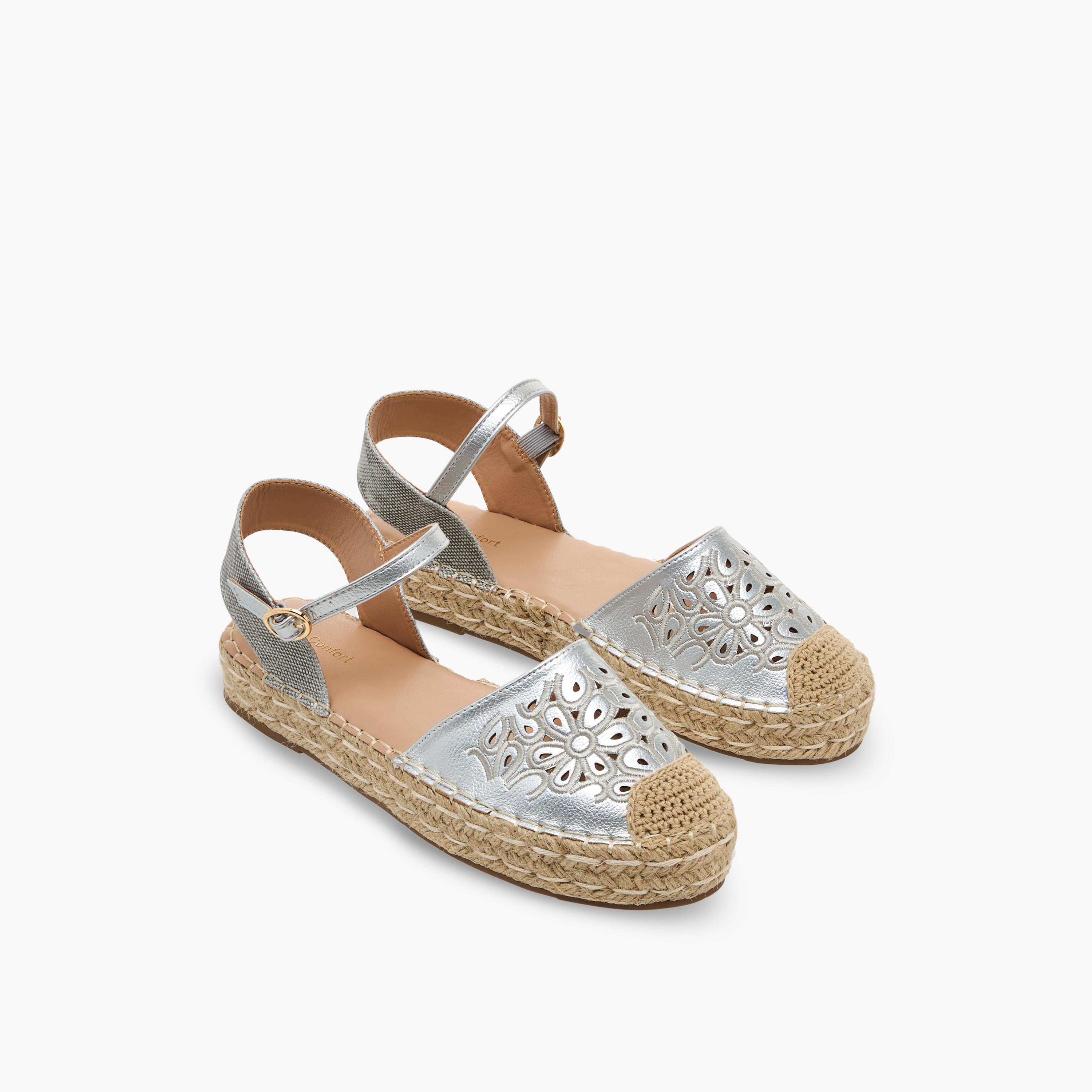Le Confort Women Flatform Espadrille Sandals-women-shoes-sandals-heeled-image-1