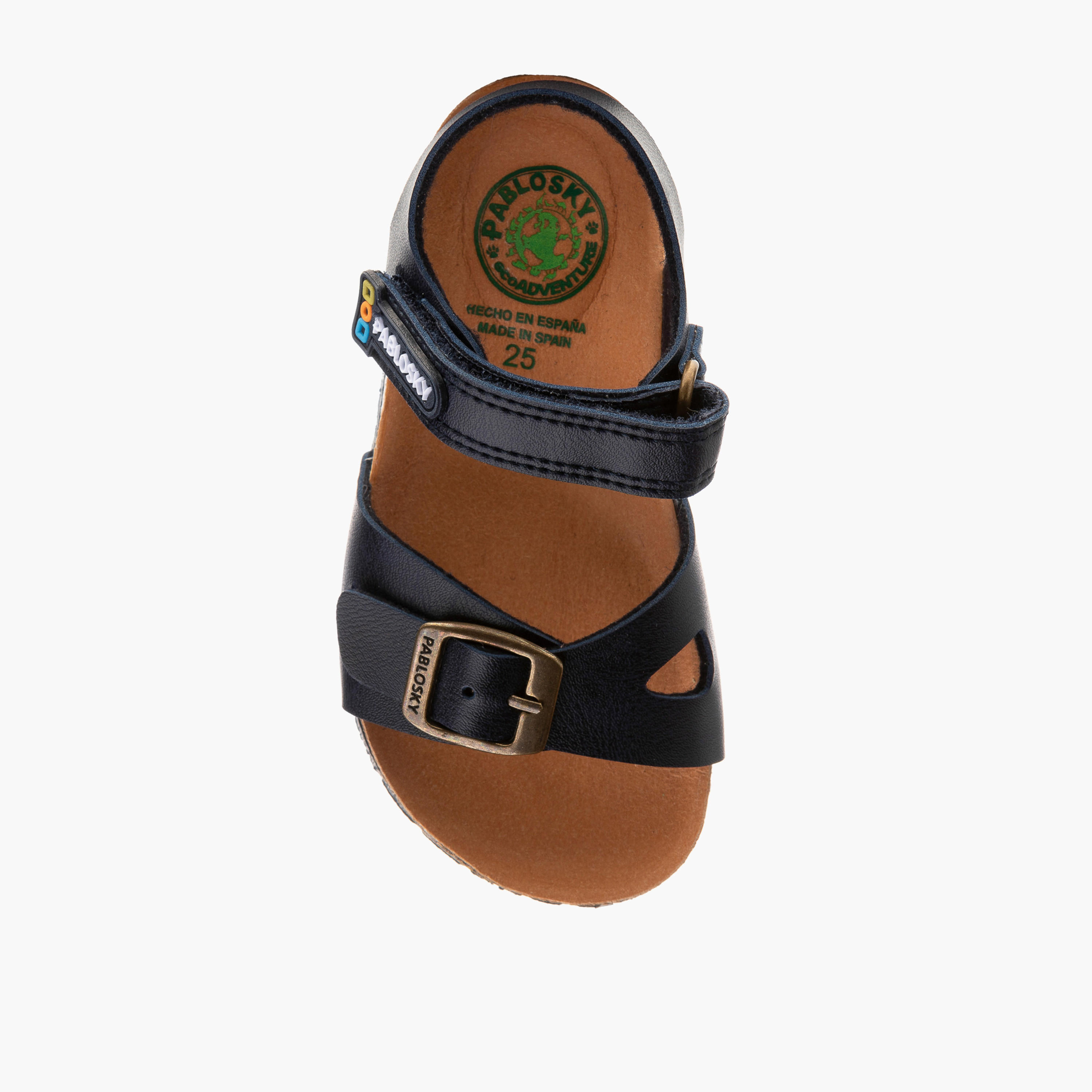 Pablosky Boys' Sandals with Buckle Accent and Hook & Loop Closure-boys-shoes-sandals-image-3