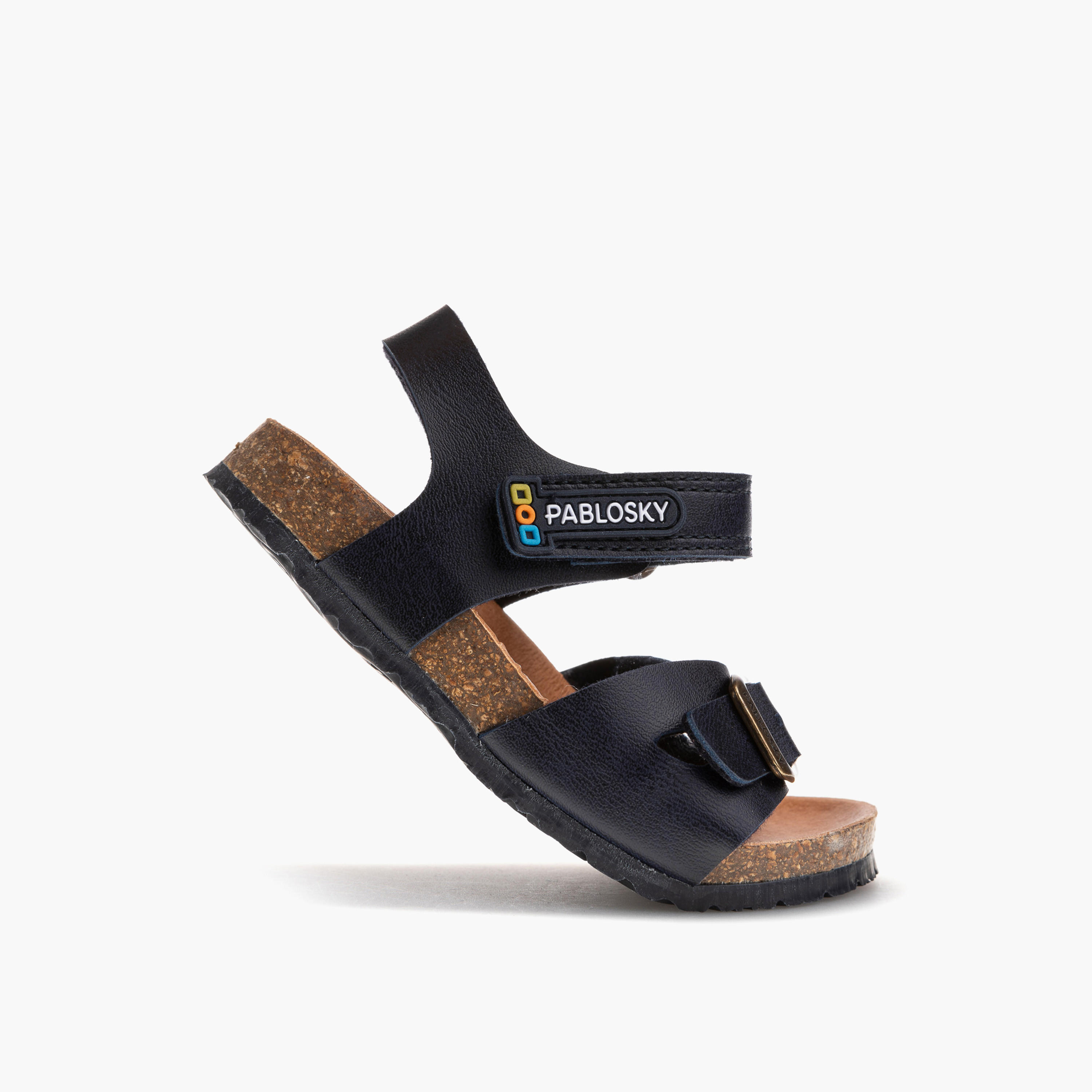 Pablosky Boys' Sandals with Buckle Accent and Hook & Loop Closure-boys-shoes-sandals-image-4