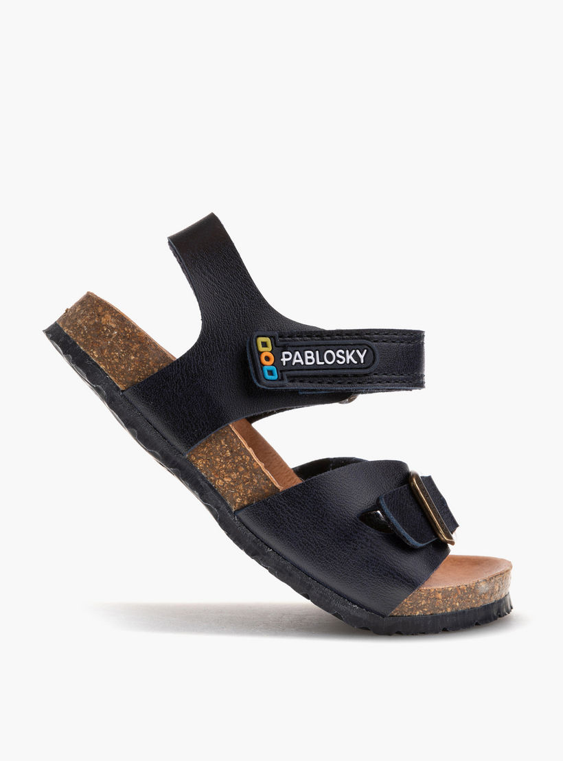 Pablosky Boys' Sandals with Buckle Accent and Hook & Loop Closure-boys-shoes-sandals-image-4