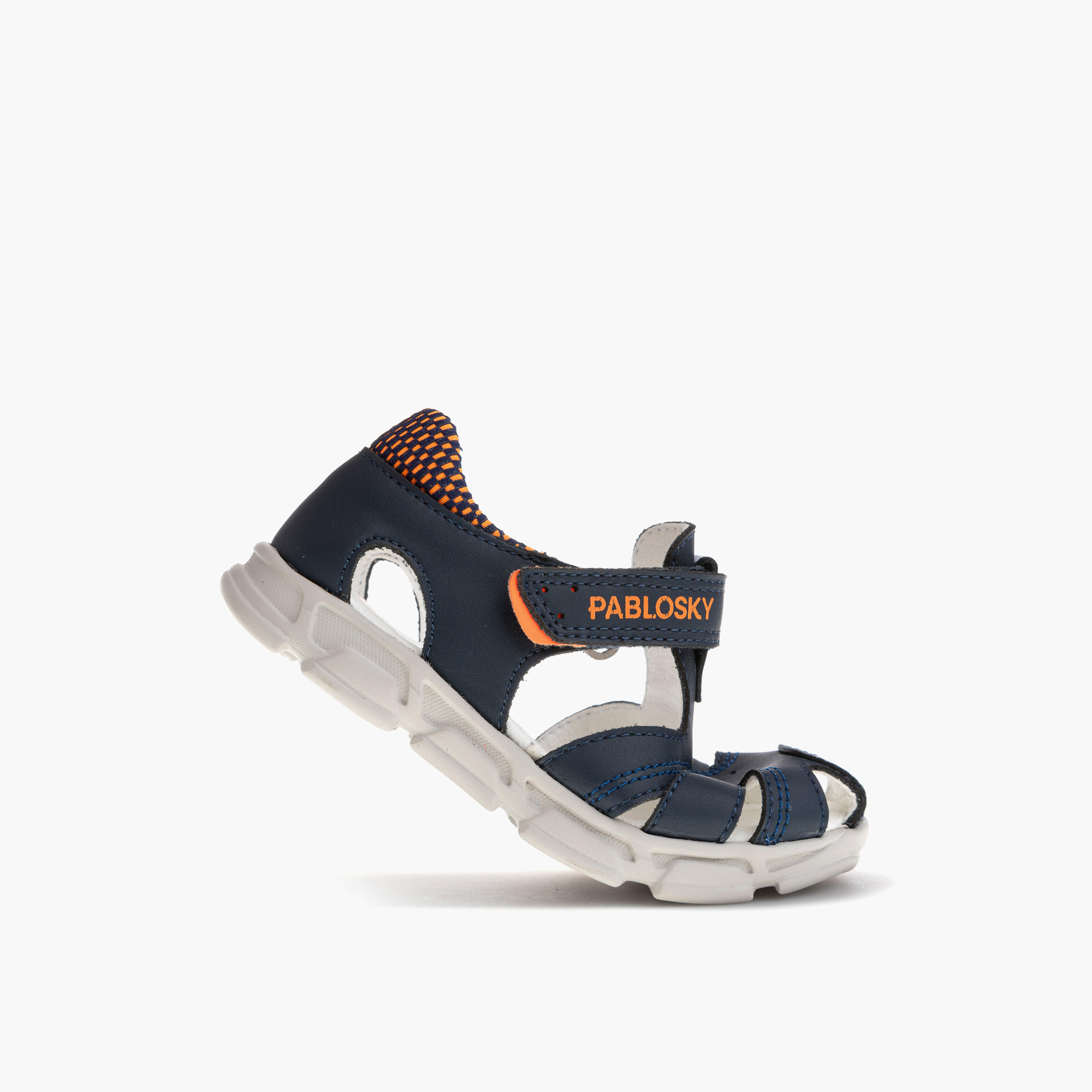 Pablosky Boys' Strap Sandals with Hook and Loop Closure-boys-shoes-sandals-image-5