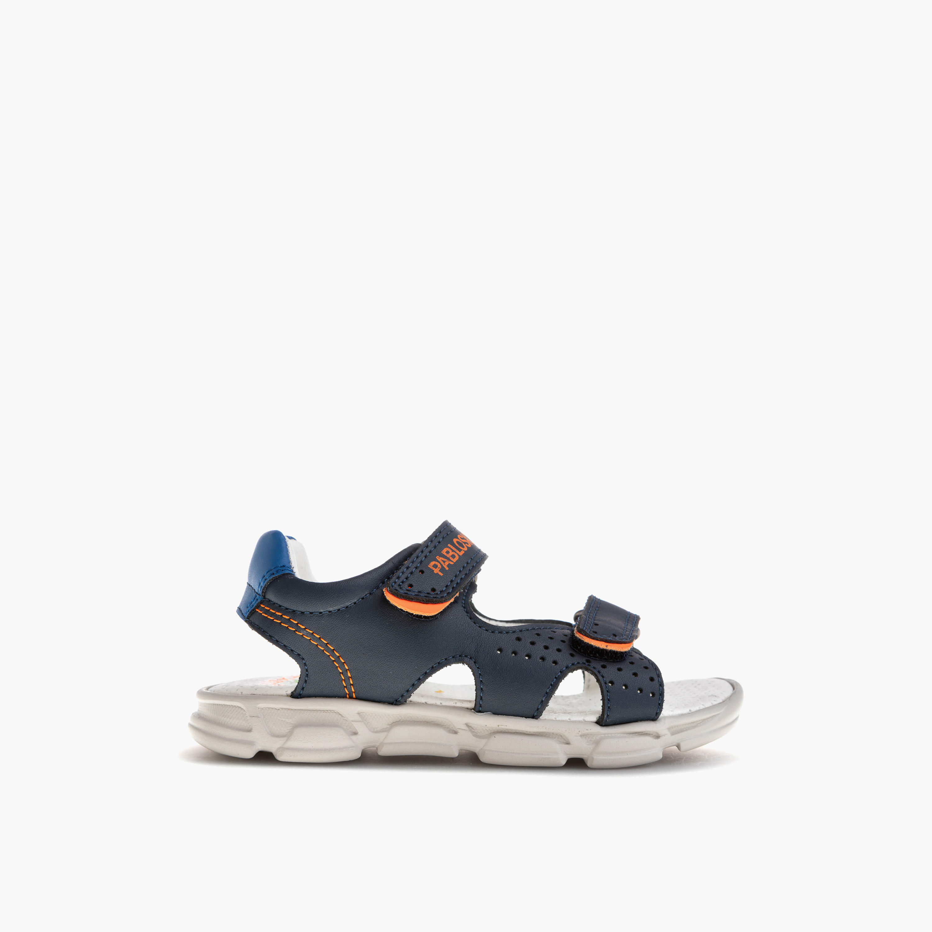 Pablosky Boys' Strap Sandals with Hook and Loop Closure-boys-shoes-sandals-image-2