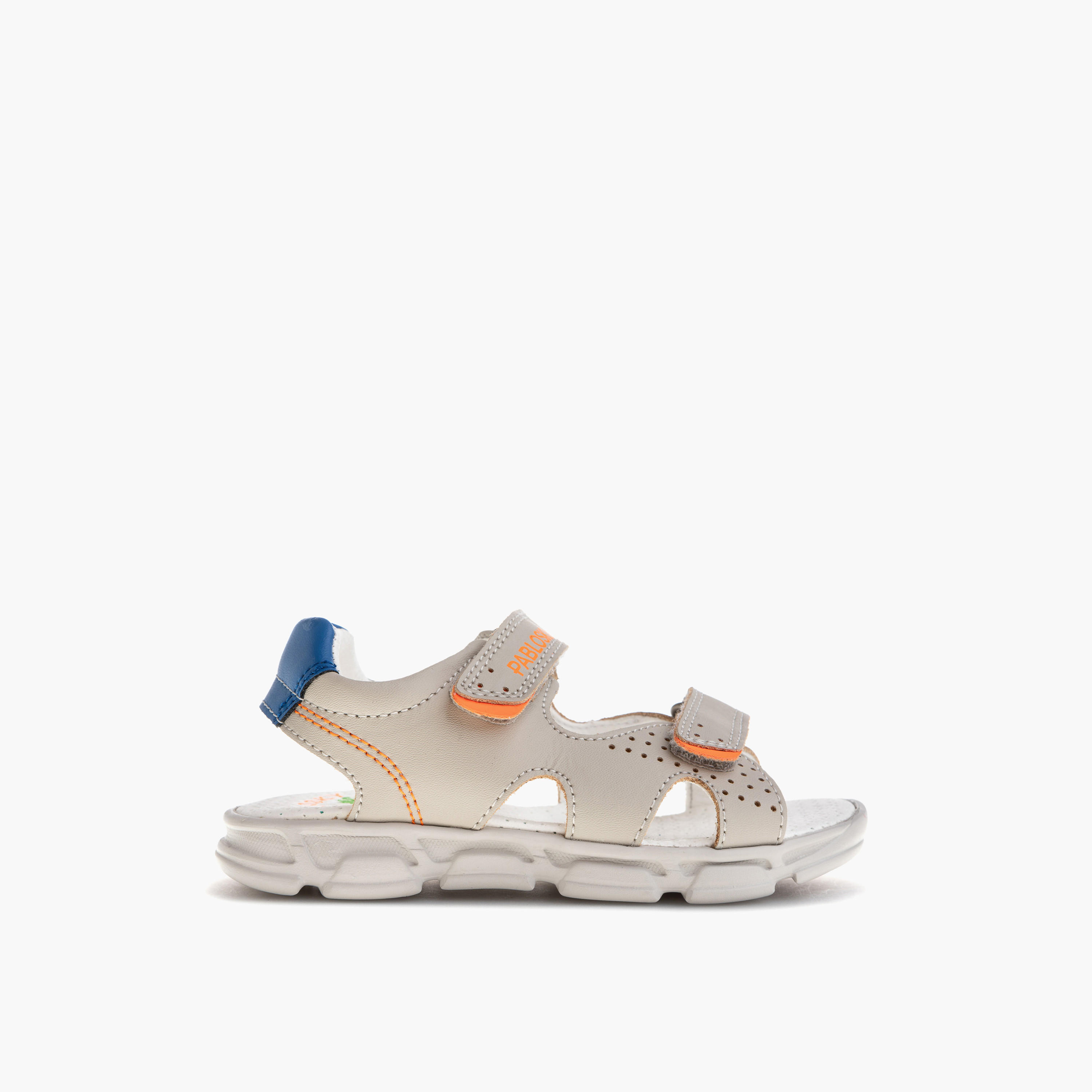 Pablosky Boys' Strap Sandals with Hook and Loop Closure-boys-shoes-sandals-image-2