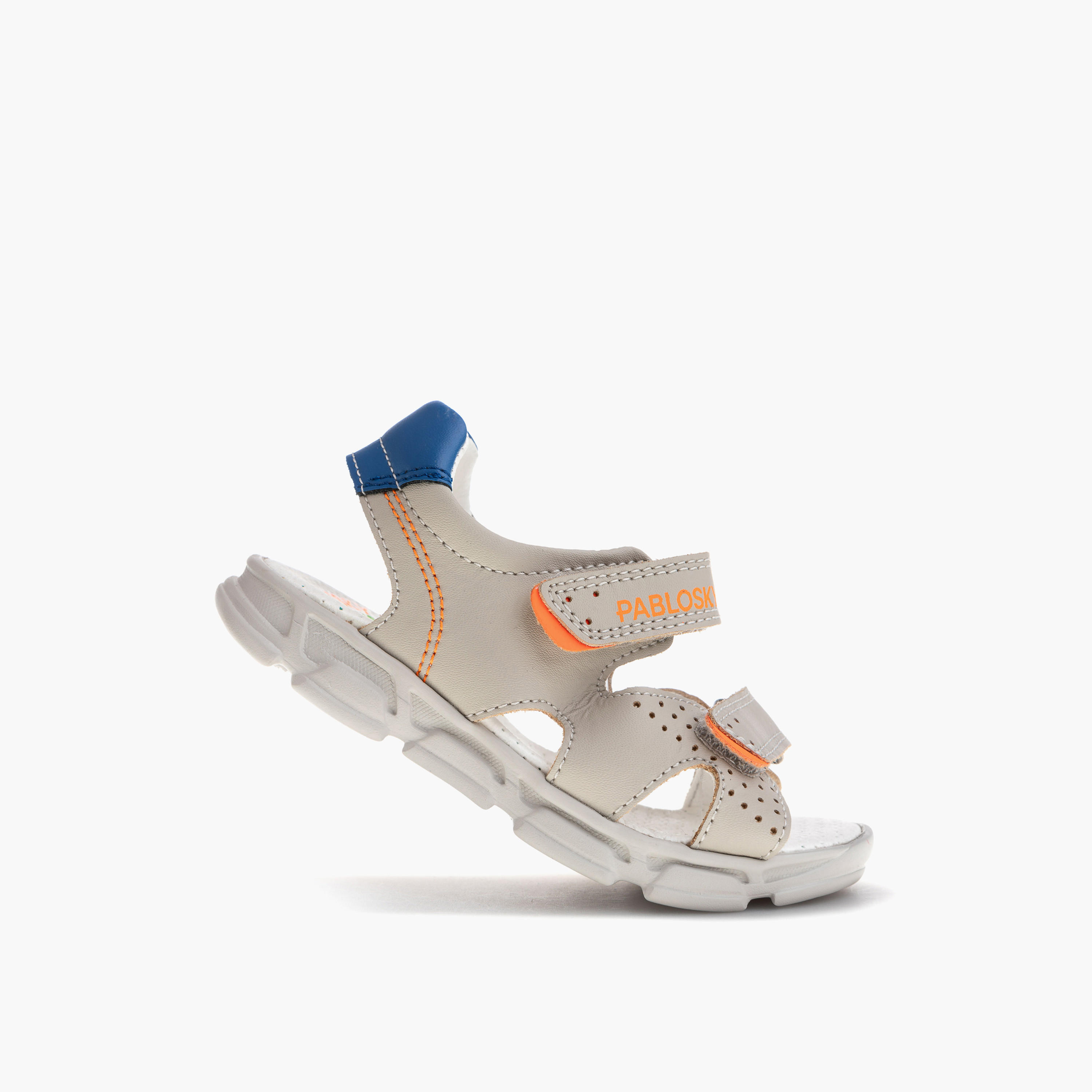 Pablosky Boys' Strap Sandals with Hook and Loop Closure-boys-shoes-sandals-image-5