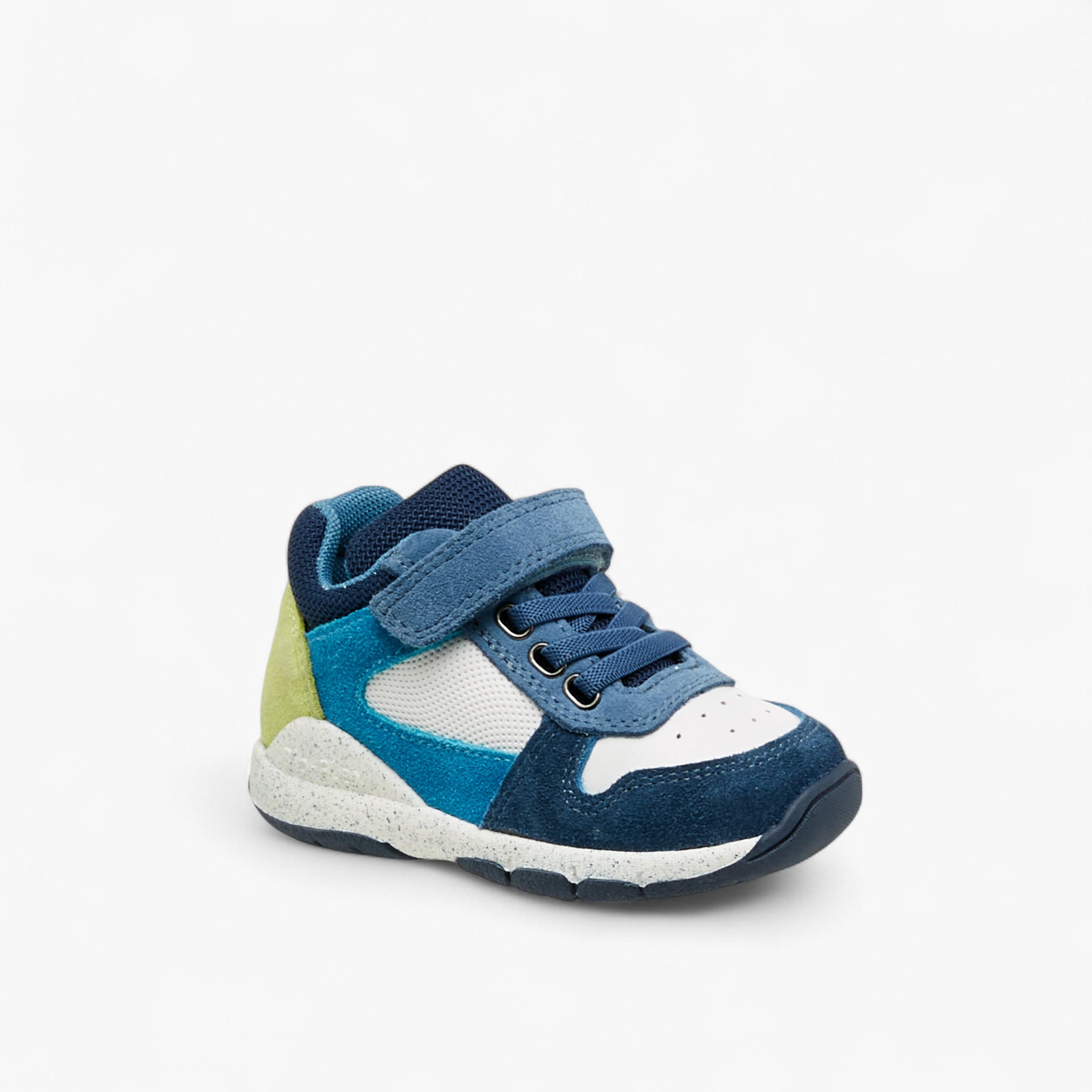 Barefeet Panelled Sneakers with Hook and Loop Closure-baby-boys-shoes-closedshoes-image-2