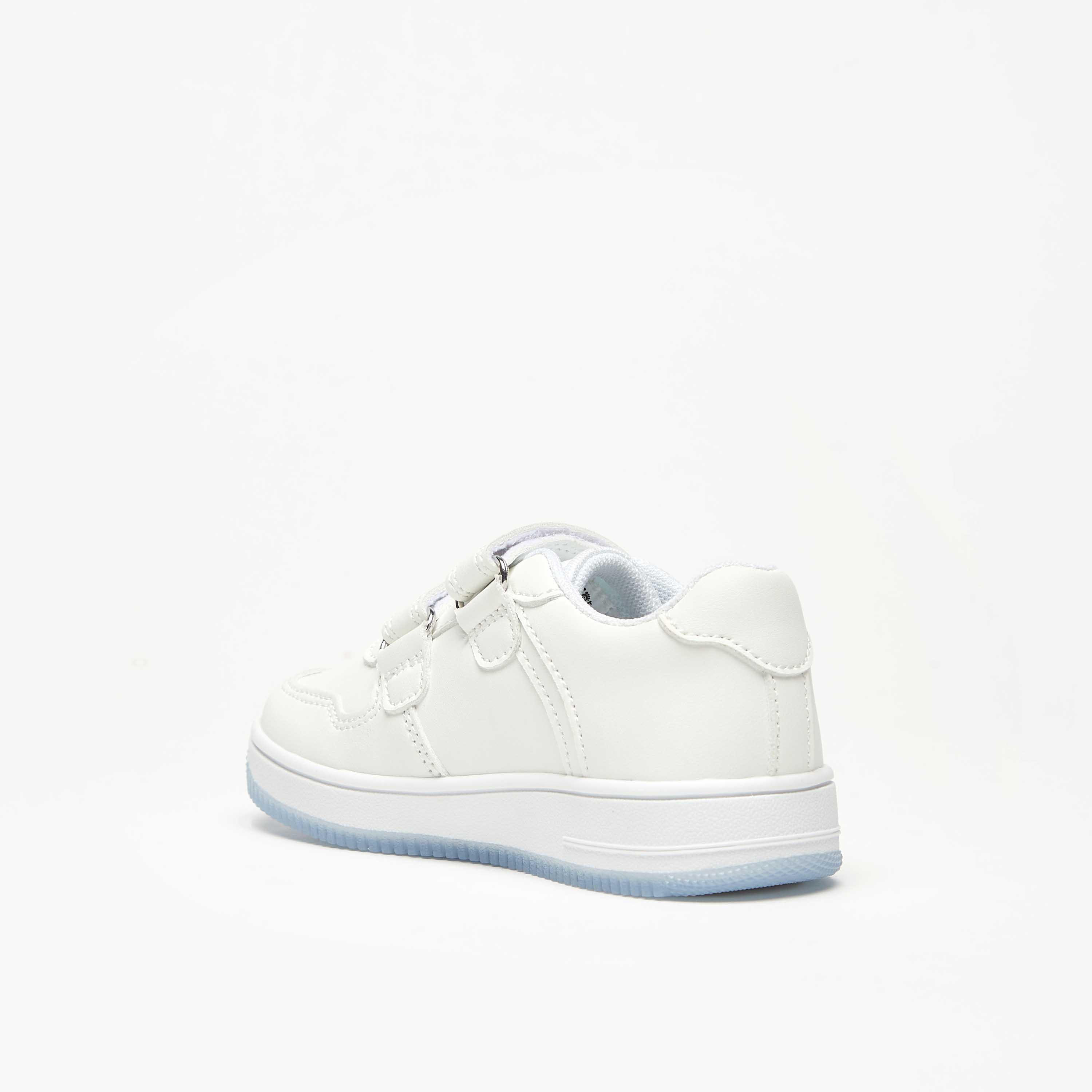 Barefeet Solid Sneakers with Hook and Loop Closure-boys-shoes-sneakers-image-2