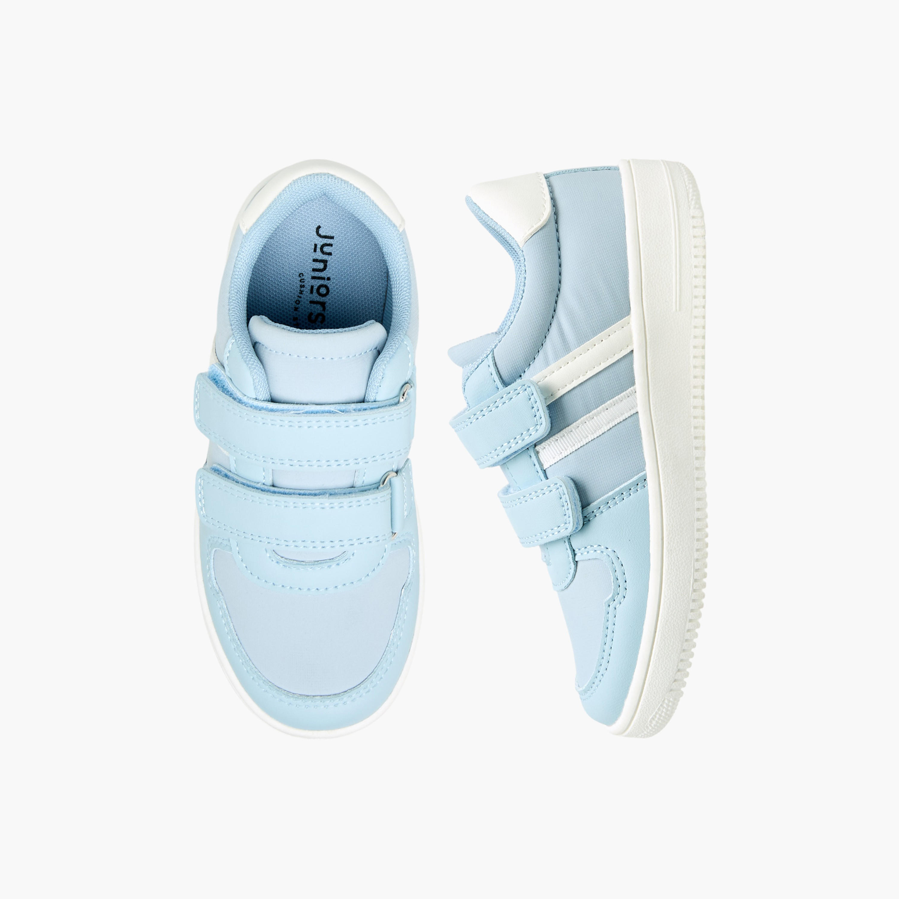 Juniors Girls Hook & Loop Sneakers-girls-shoes-sneakers-image-1