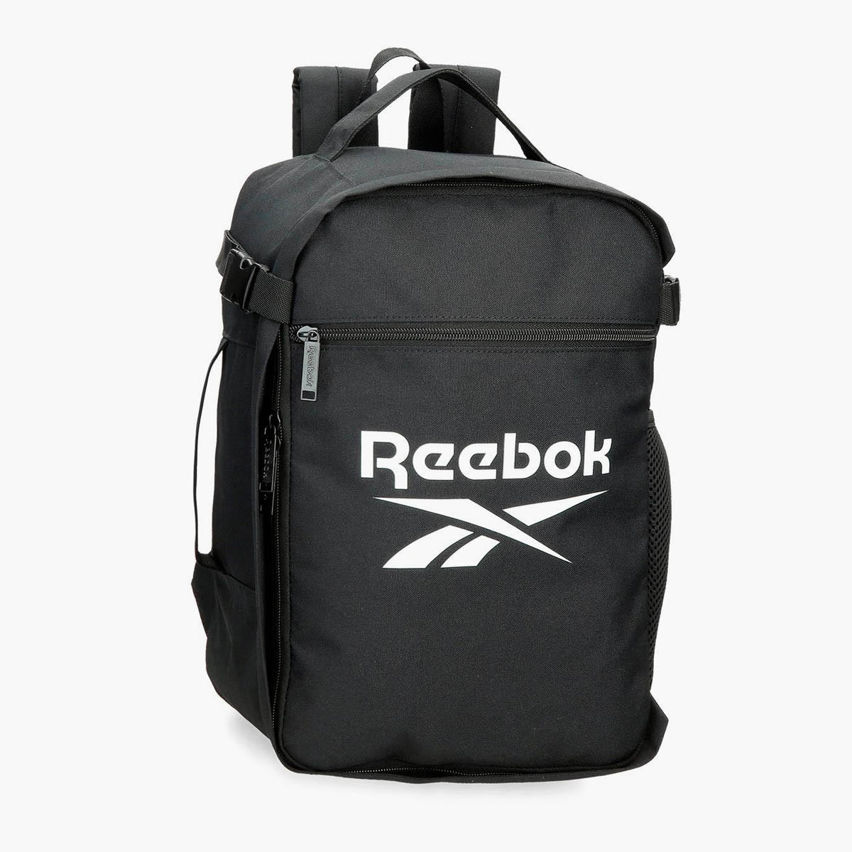 Reebok Logo Print School Backpack with Adjustable Straps and Zip Closure - 38x19x43 cm-school-bagsandbackpacks-backpacks-image-1