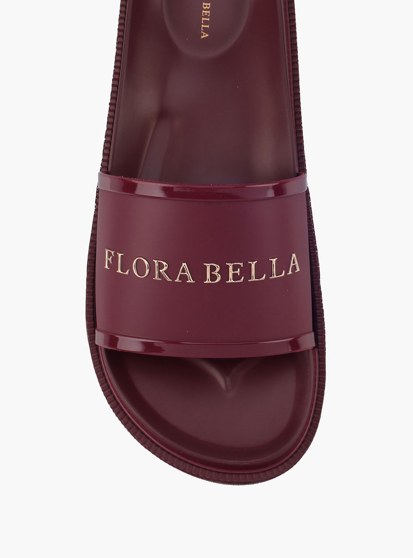 Flora Bella Women Logo Embossed Slides-women-shoes-flipflopsandslides-image-3