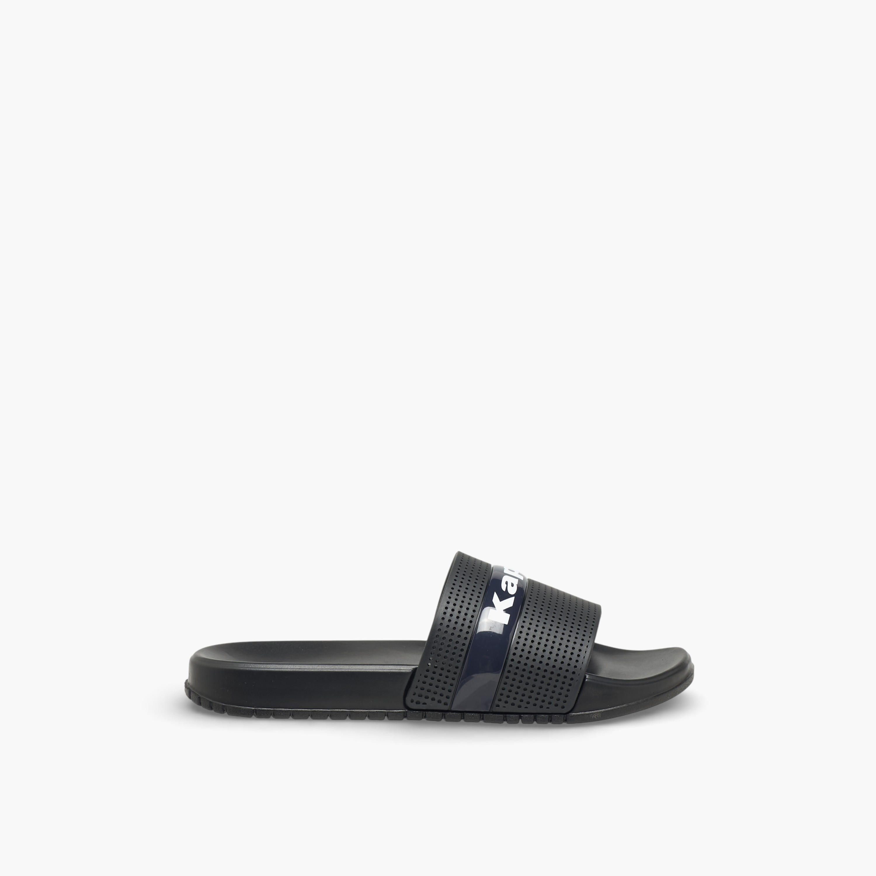 Kappa Men Logo Print Slides-men-shoes-flipflopsandslides-image-2