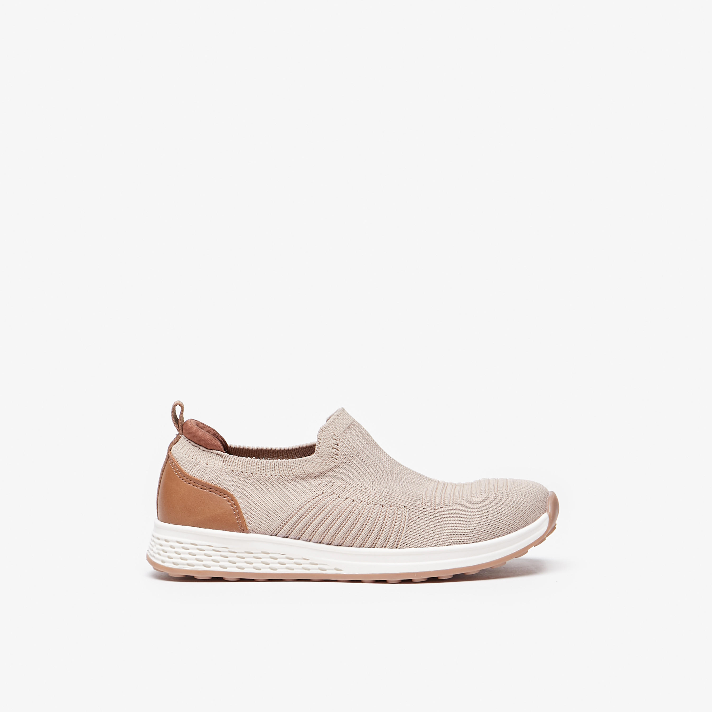Mister Duchini Mesh Slip-On Sneakers with Pull Tabs-boys-shoes-sneakers-image-3