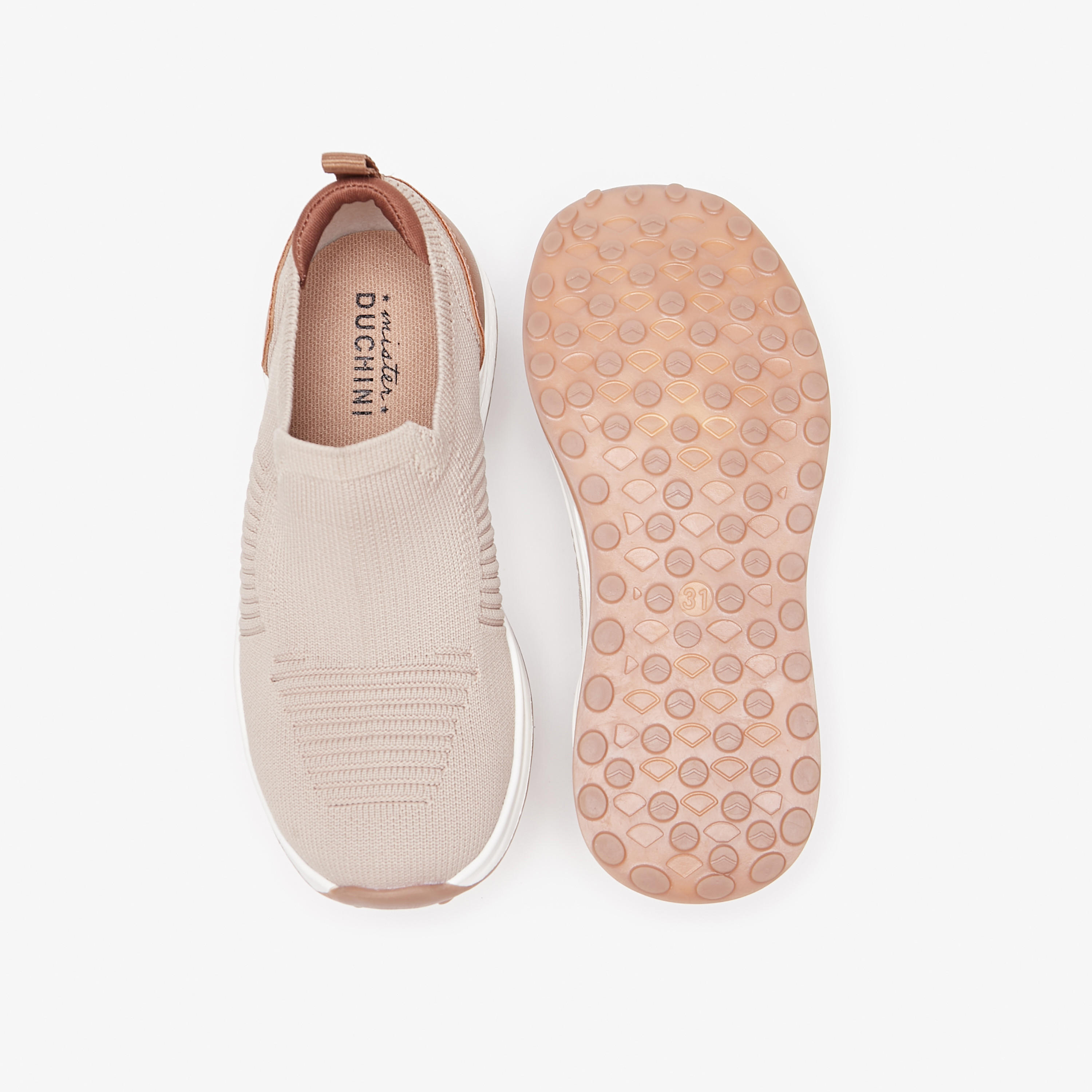 Mister Duchini Mesh Slip-On Sneakers with Pull Tabs-boys-shoes-sneakers-image-4