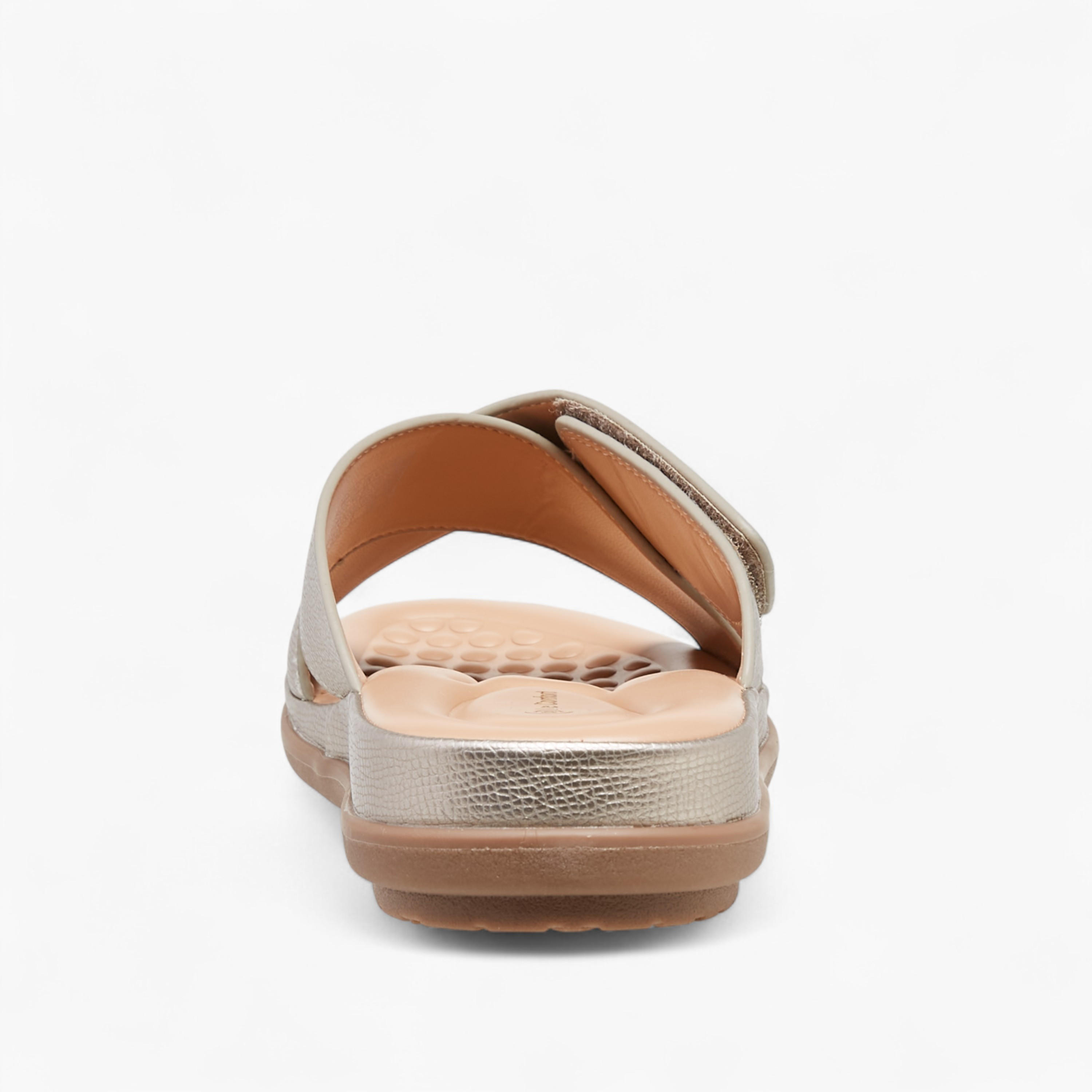 Le Confort Textured Slip-On Sandals-women-shoes-flats-sandals-image-5