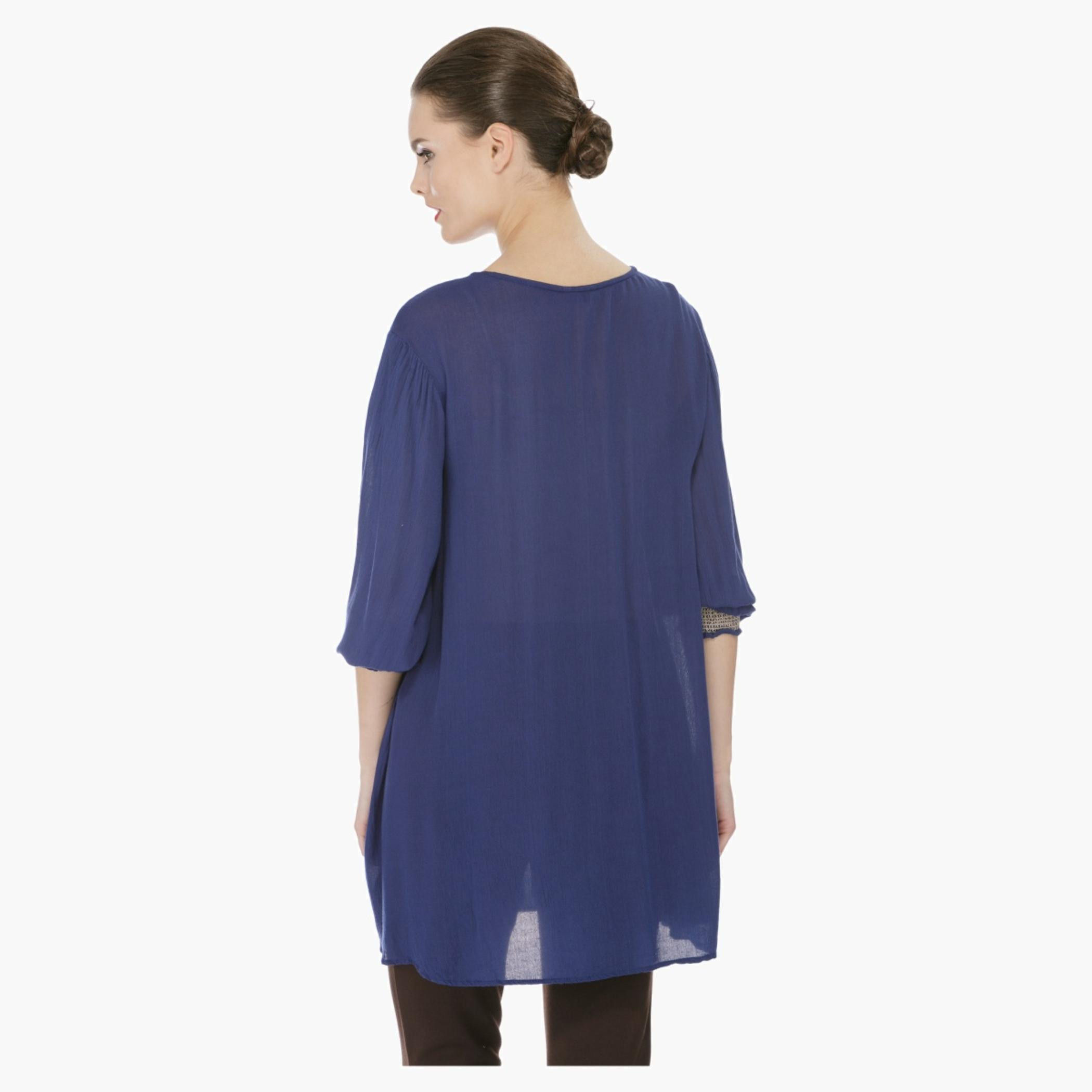 Dual-tone Tunic-women-clothing-shirtsandblouses-blouses-image-4
