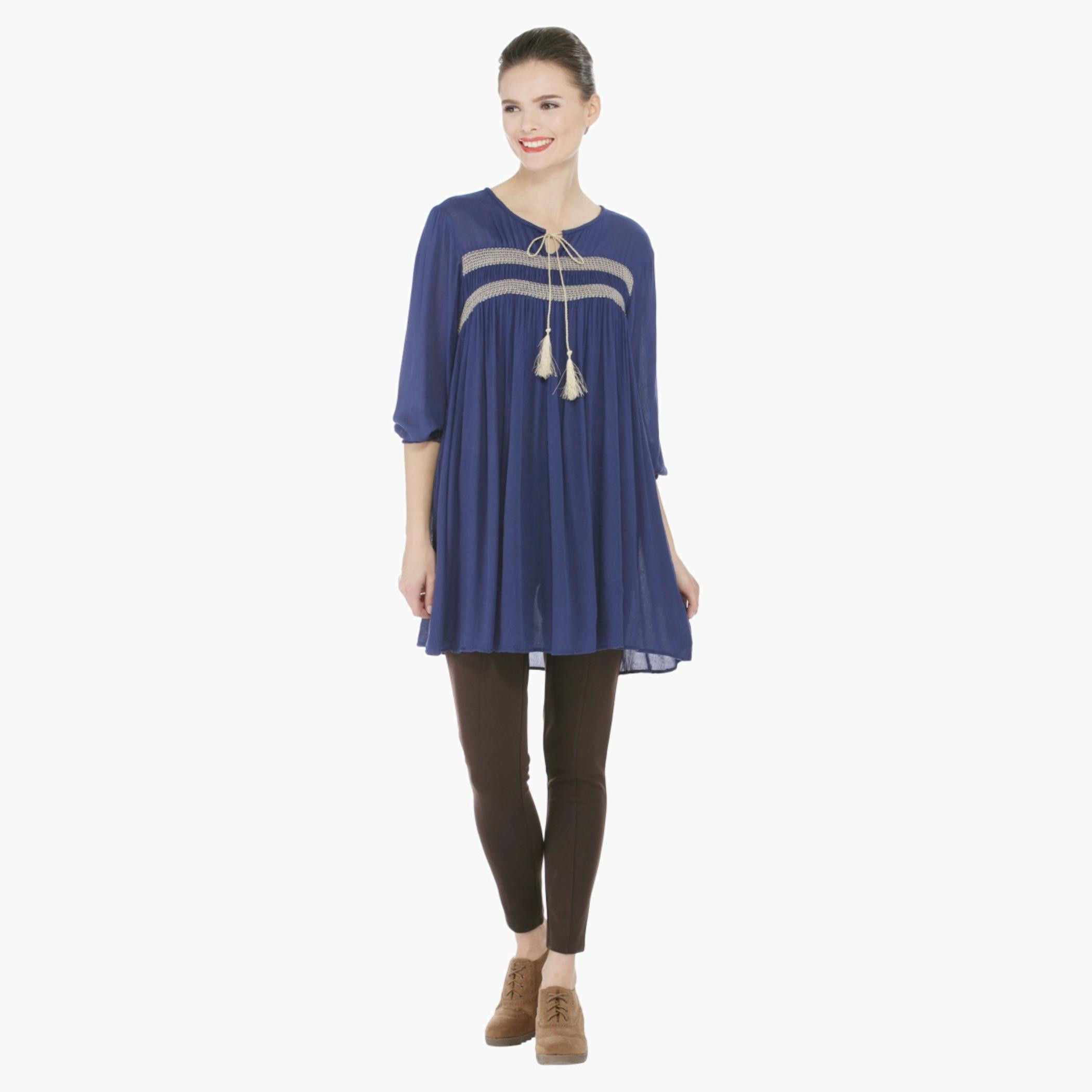 Dual-tone Tunic-women-clothing-shirtsandblouses-blouses-image-1