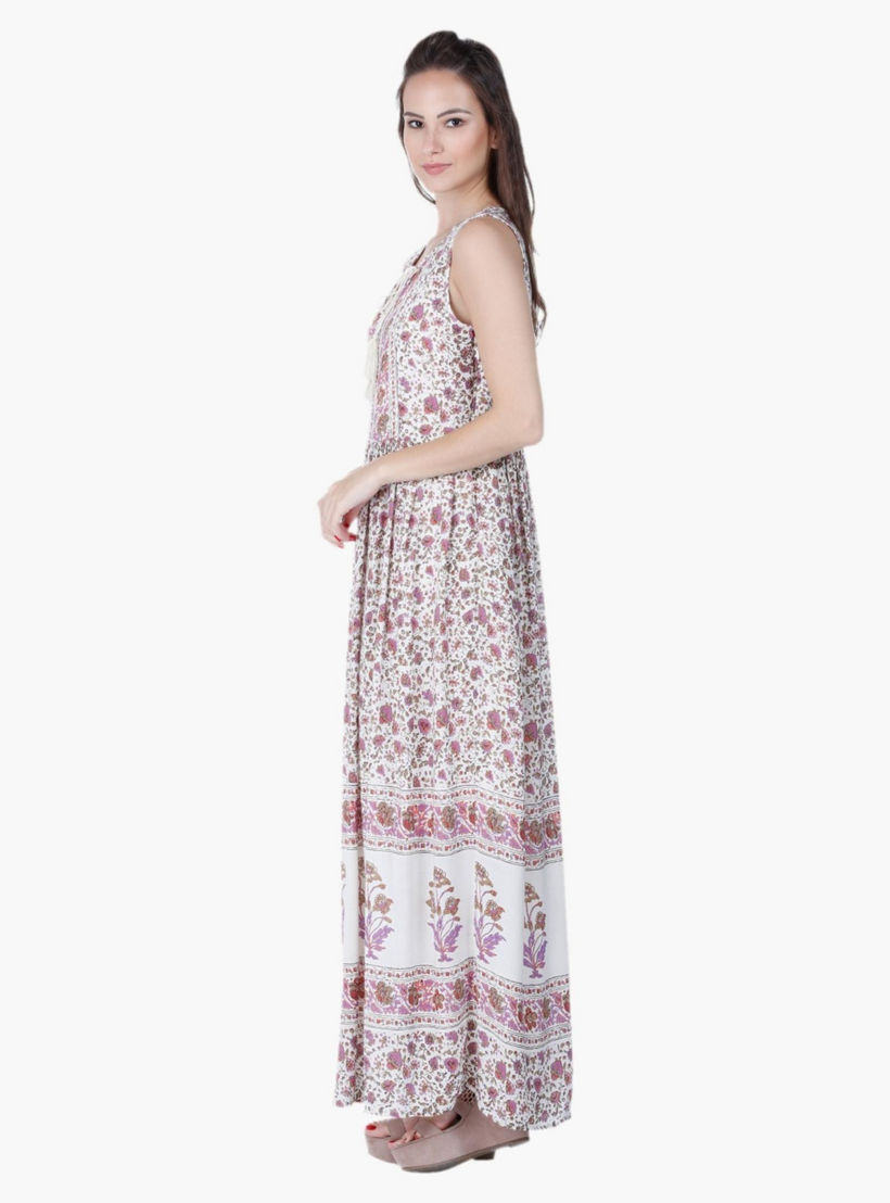 Floral Print Maxi Dress-women-clothing-dresses-image-2