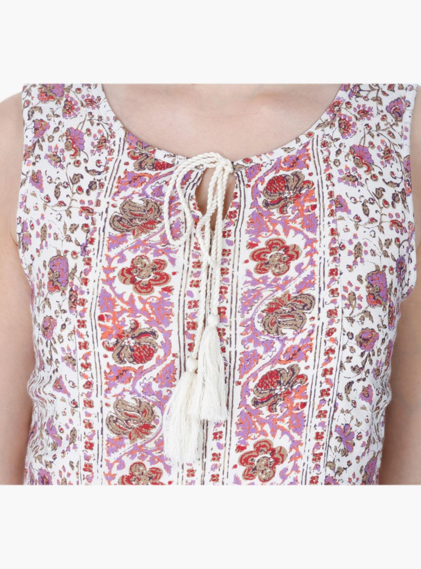 Floral Print Maxi Dress-women-clothing-dresses-image-1