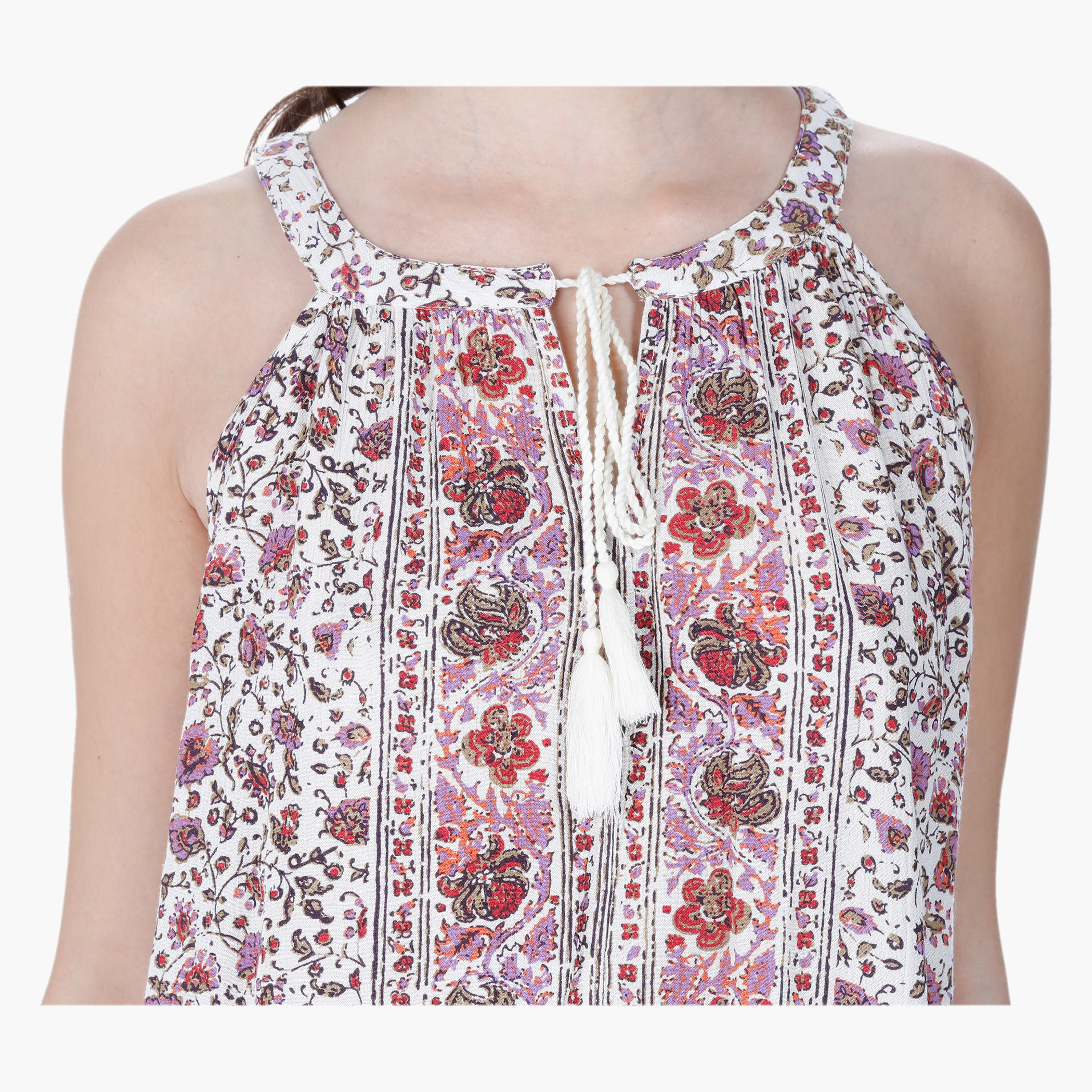 Floral Print Halter Top-women-clothing-shirtsandblouses-blouses-image-4