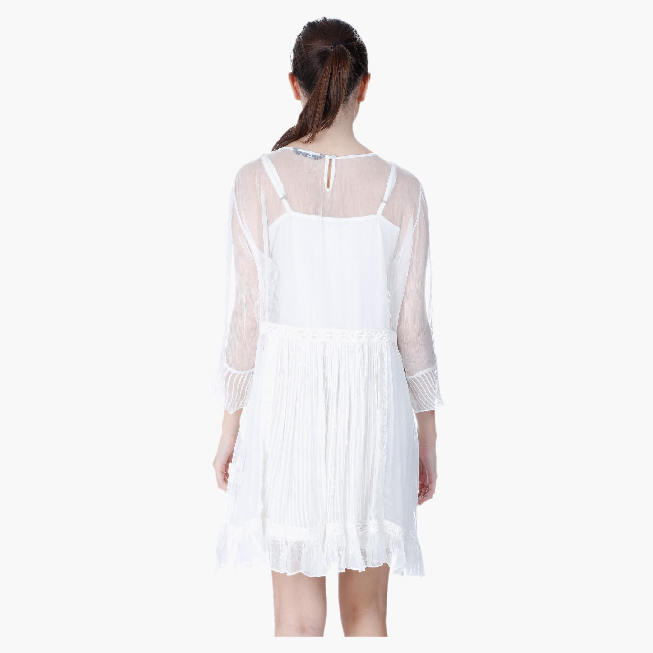 Lace-embellished Dress-women-clothing-dresses-image-2