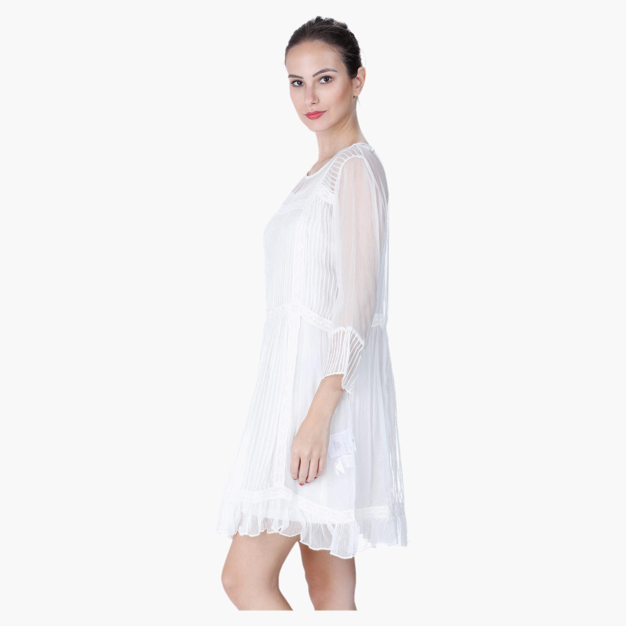 Lace-embellished Dress-women-clothing-dresses-image-3